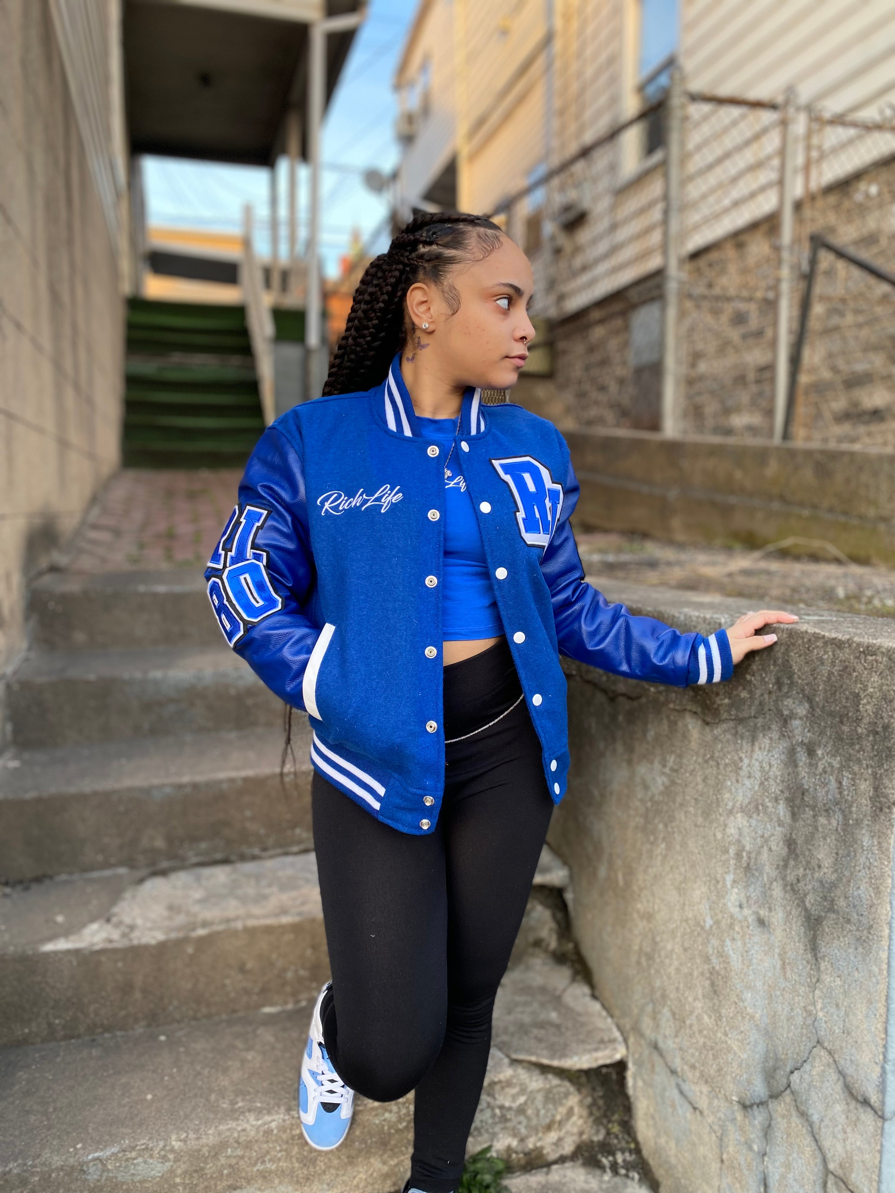 Rich Life Varsity Jacket