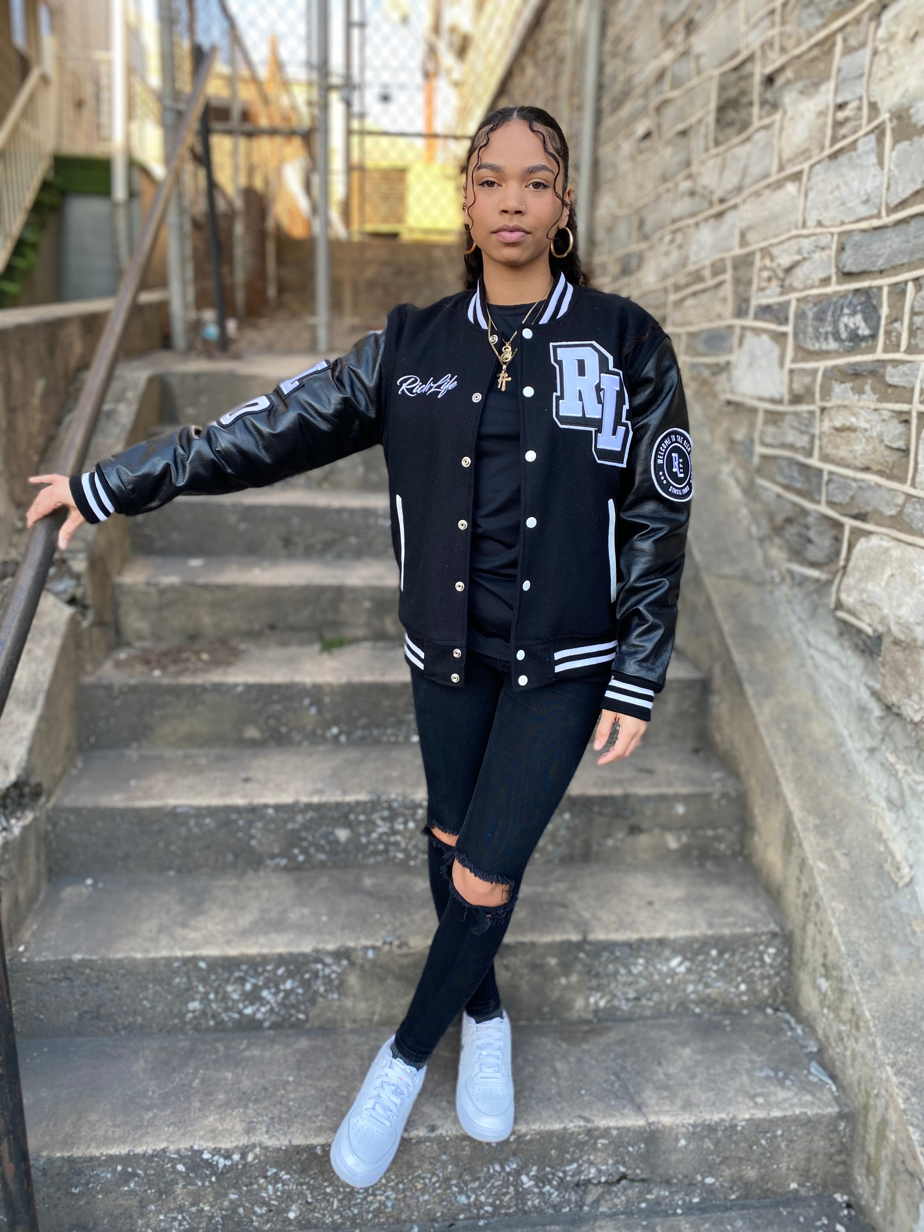 Rich Life Varsity Jacket