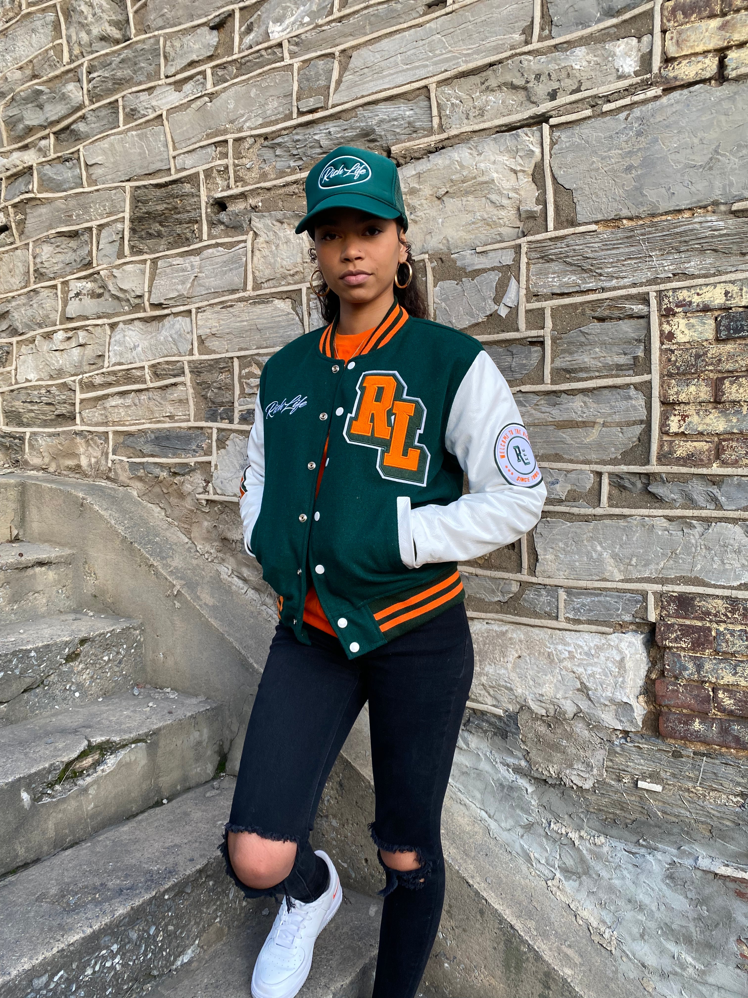 Rich Life Varsity Jacket