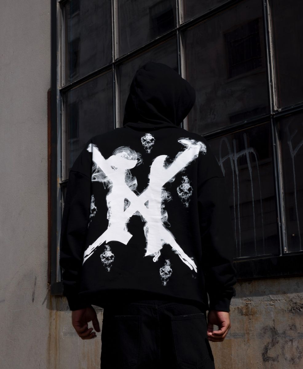 Xhostile "Skull" Hoodie