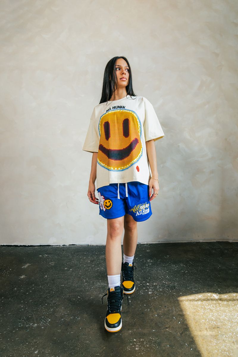 All Human "Brujeria" Mesh Shorts