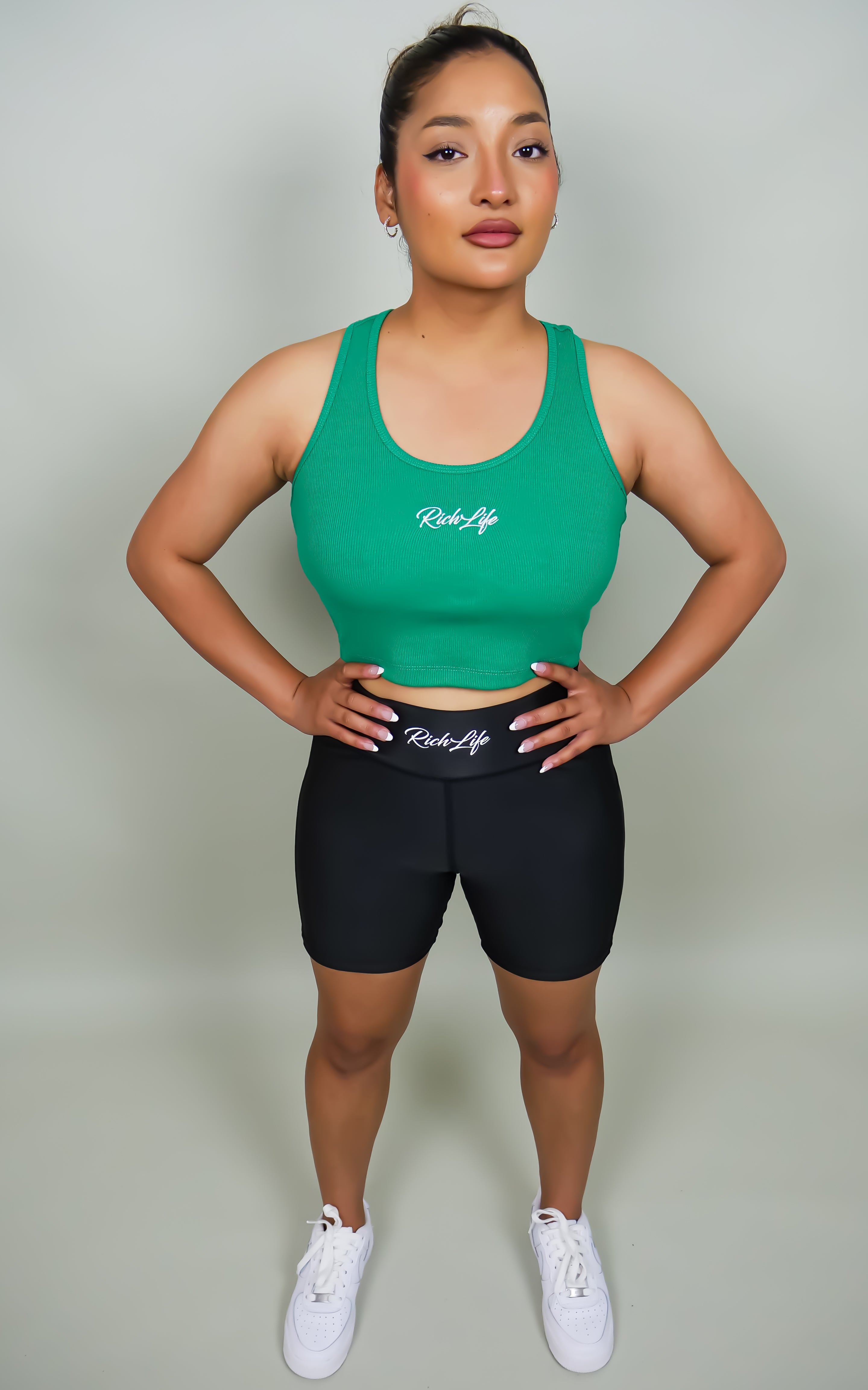 Rich Life “Ribbed Tank” top