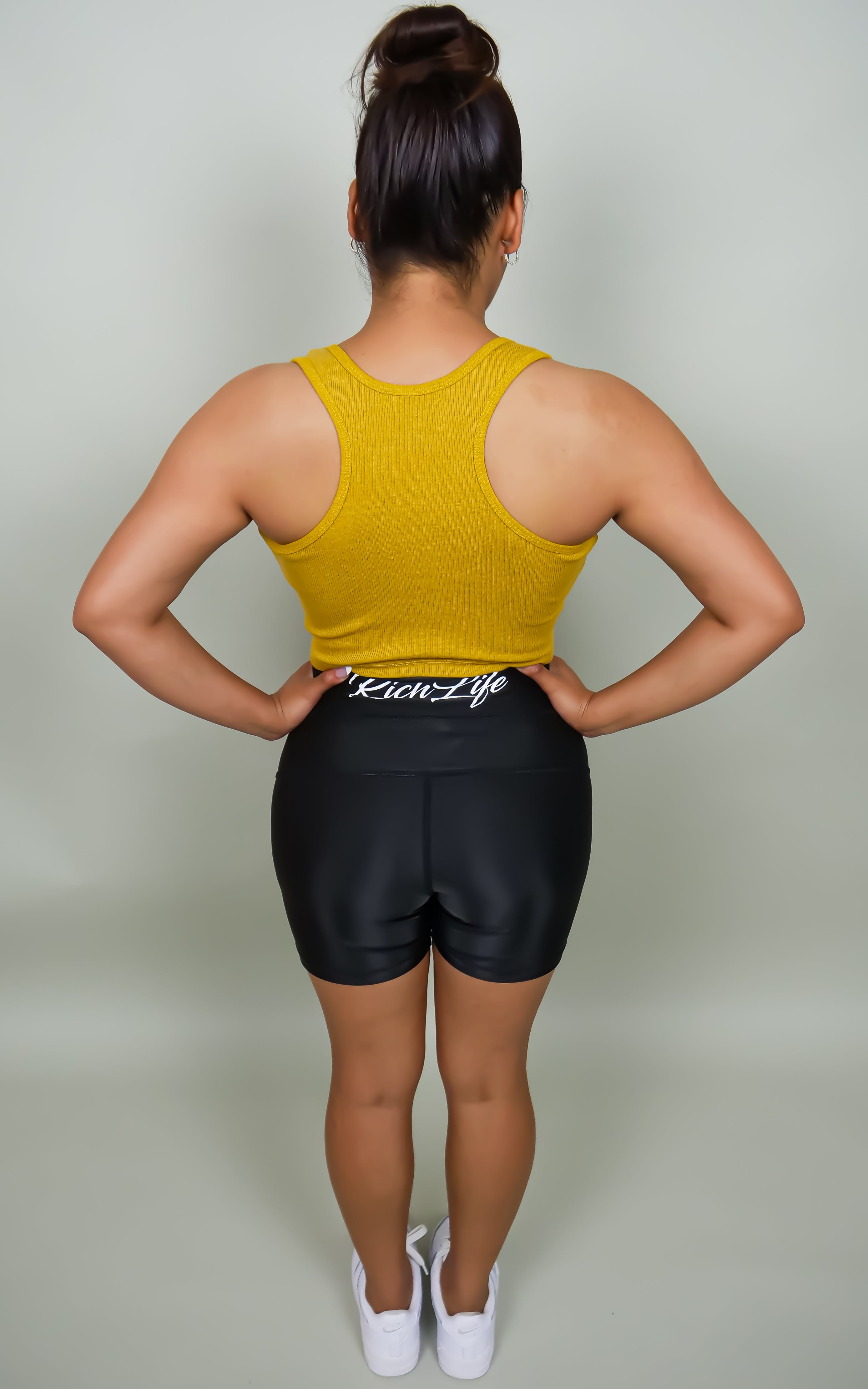 Rich Life “Ribbed Tank” top