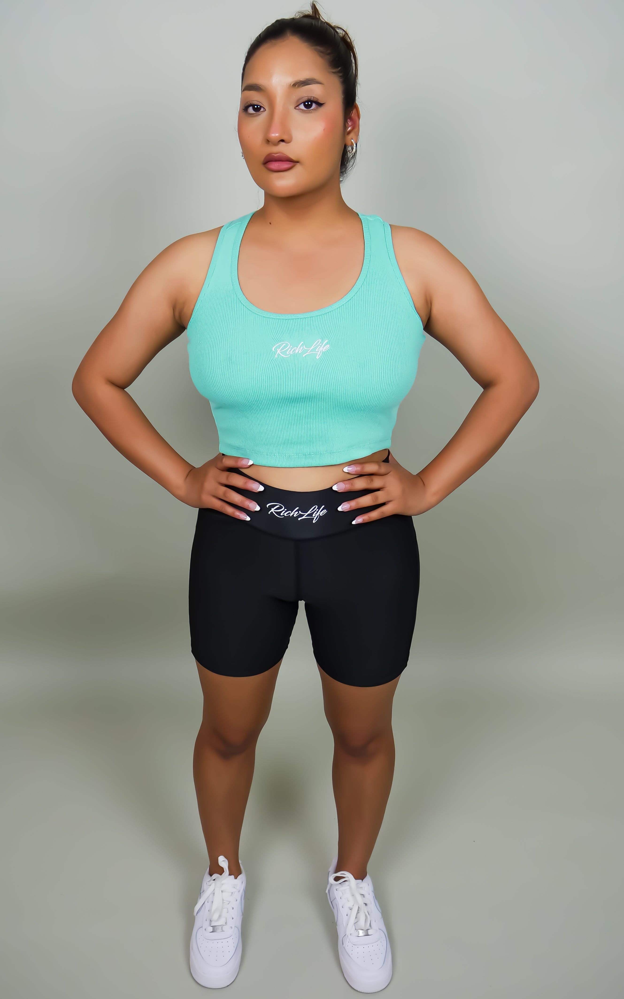 Rich Life “Ribbed Tank” top