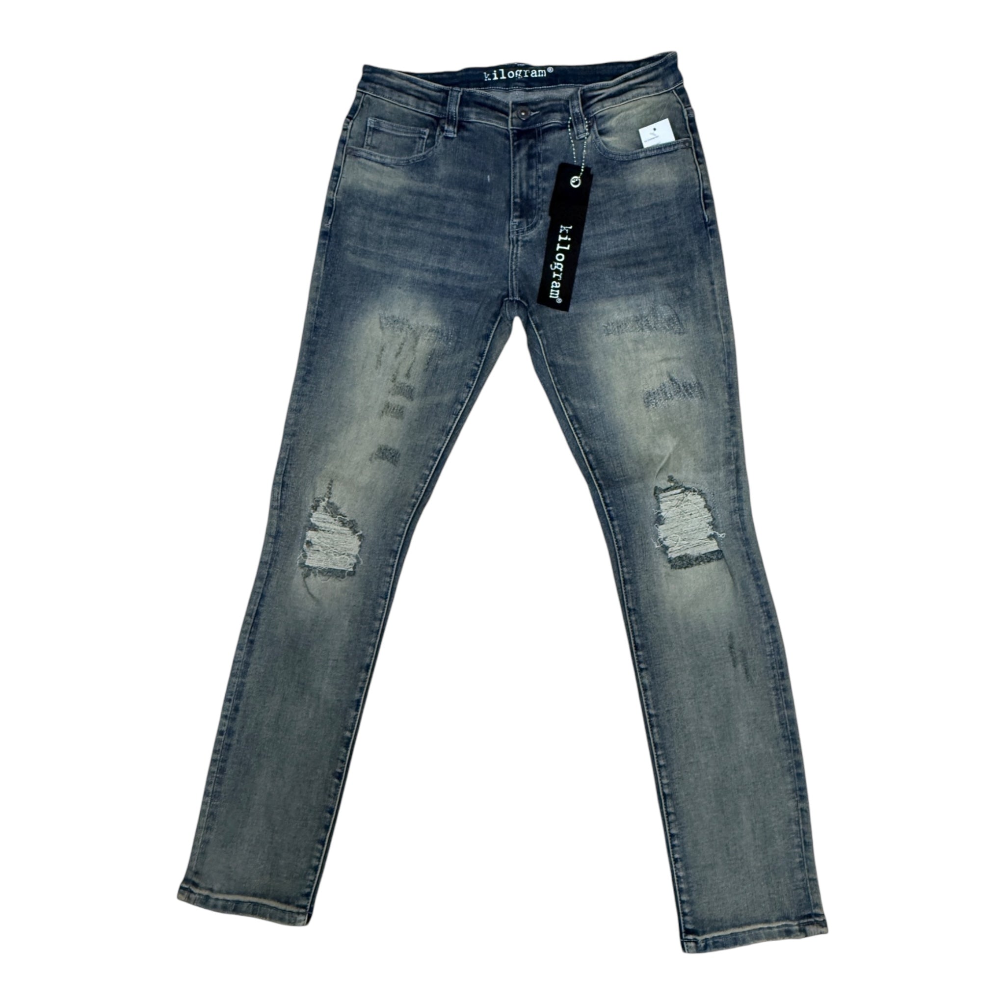 Kilogram "Med Blue" Skinny Jeans