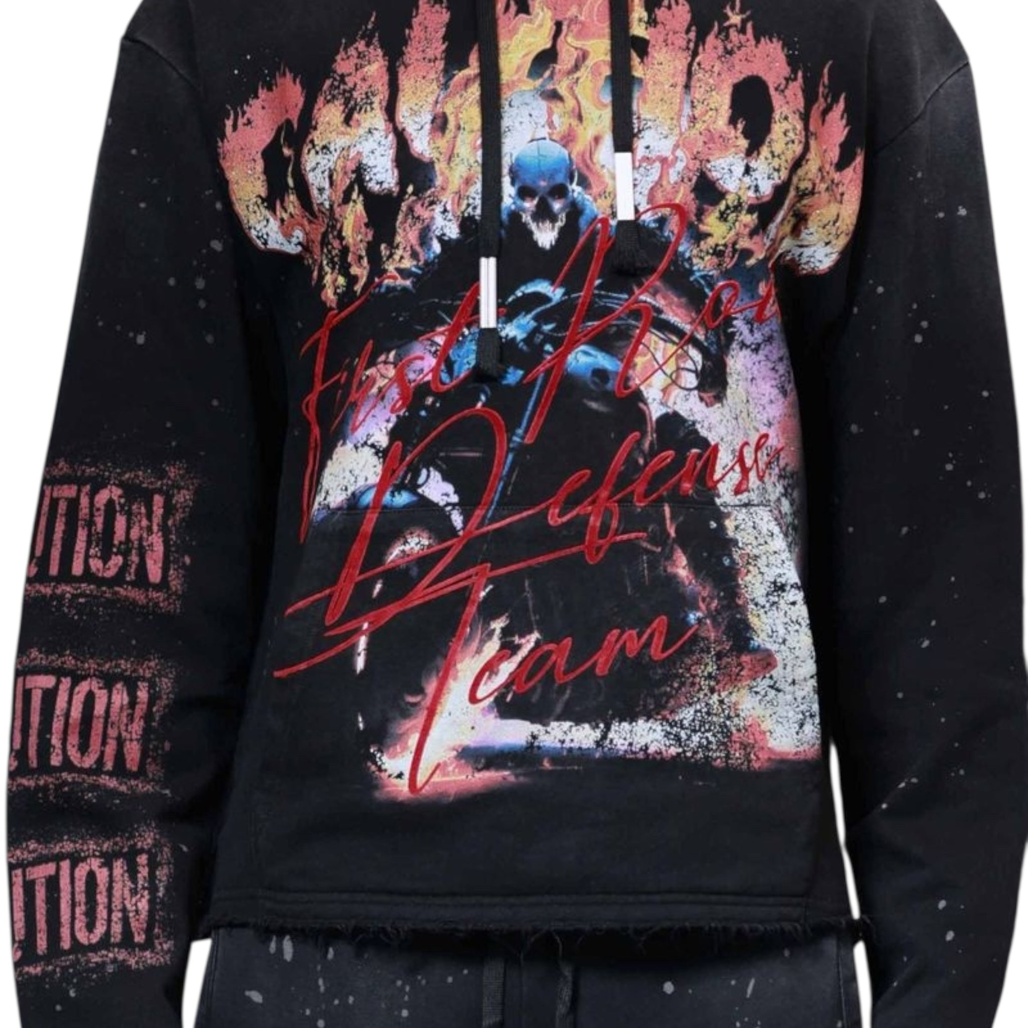 First Row "Ghost Rider Flames" Hoodie