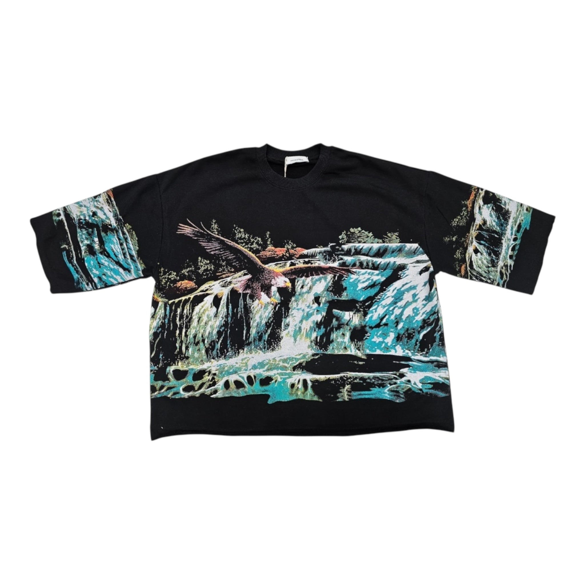 AMGM "River Run" Cropped T-Shirt