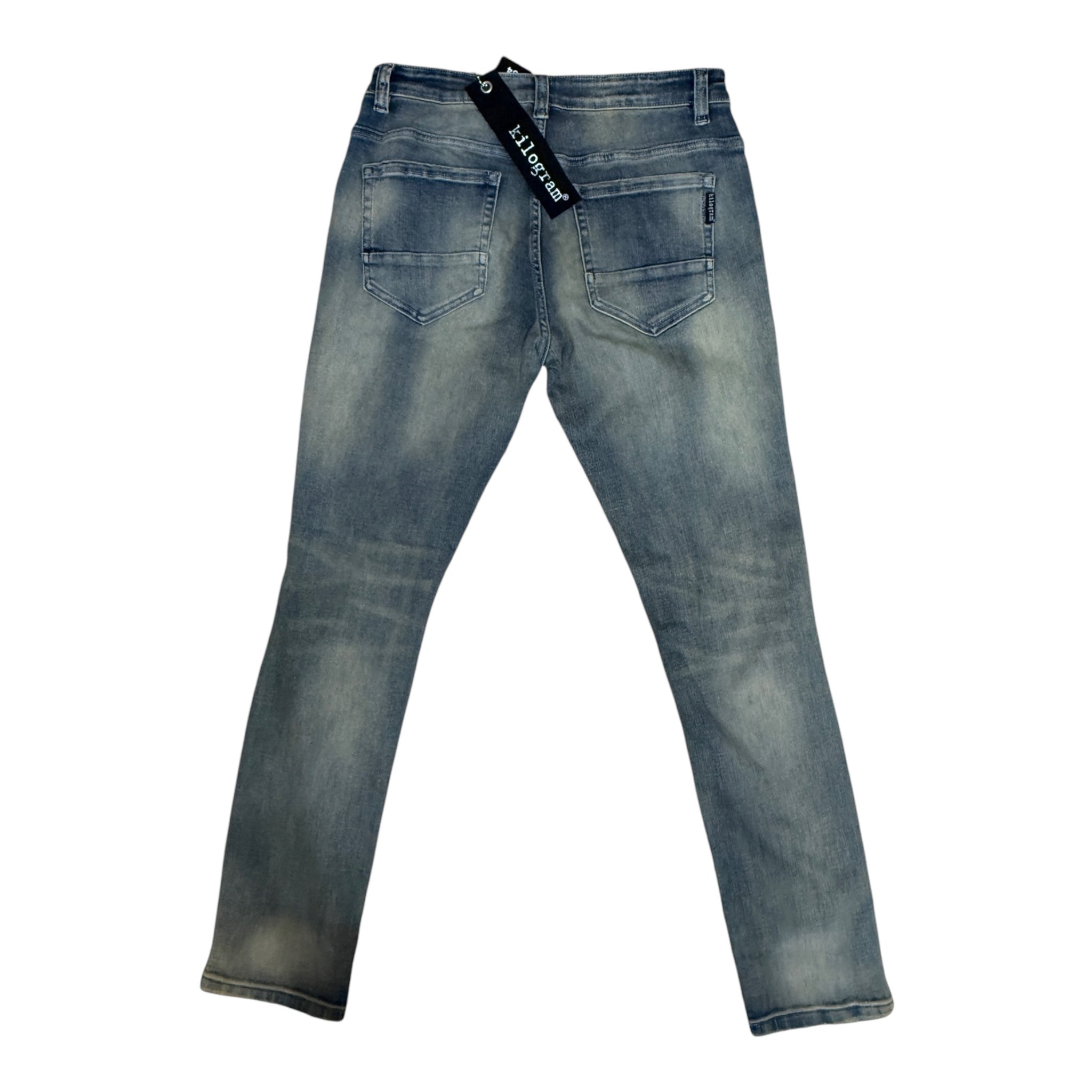 Kilogram "Med Blue" Skinny Jeans