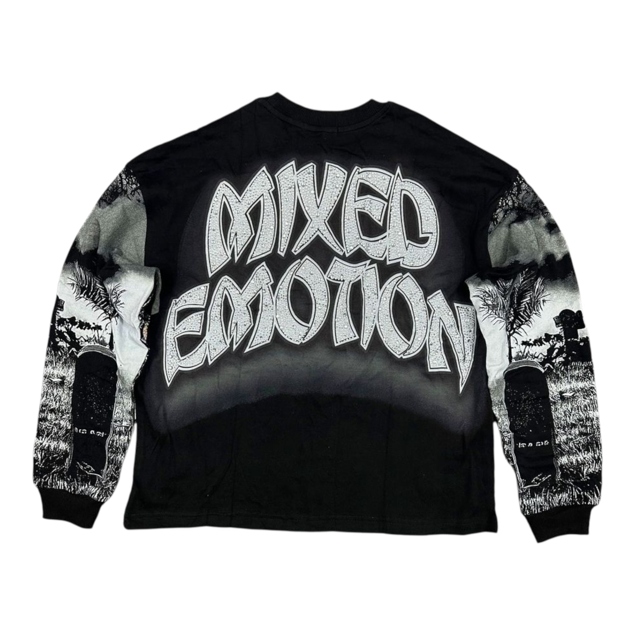 Mixed Emotion "Tombstone" Long Sleeve T-Shirt