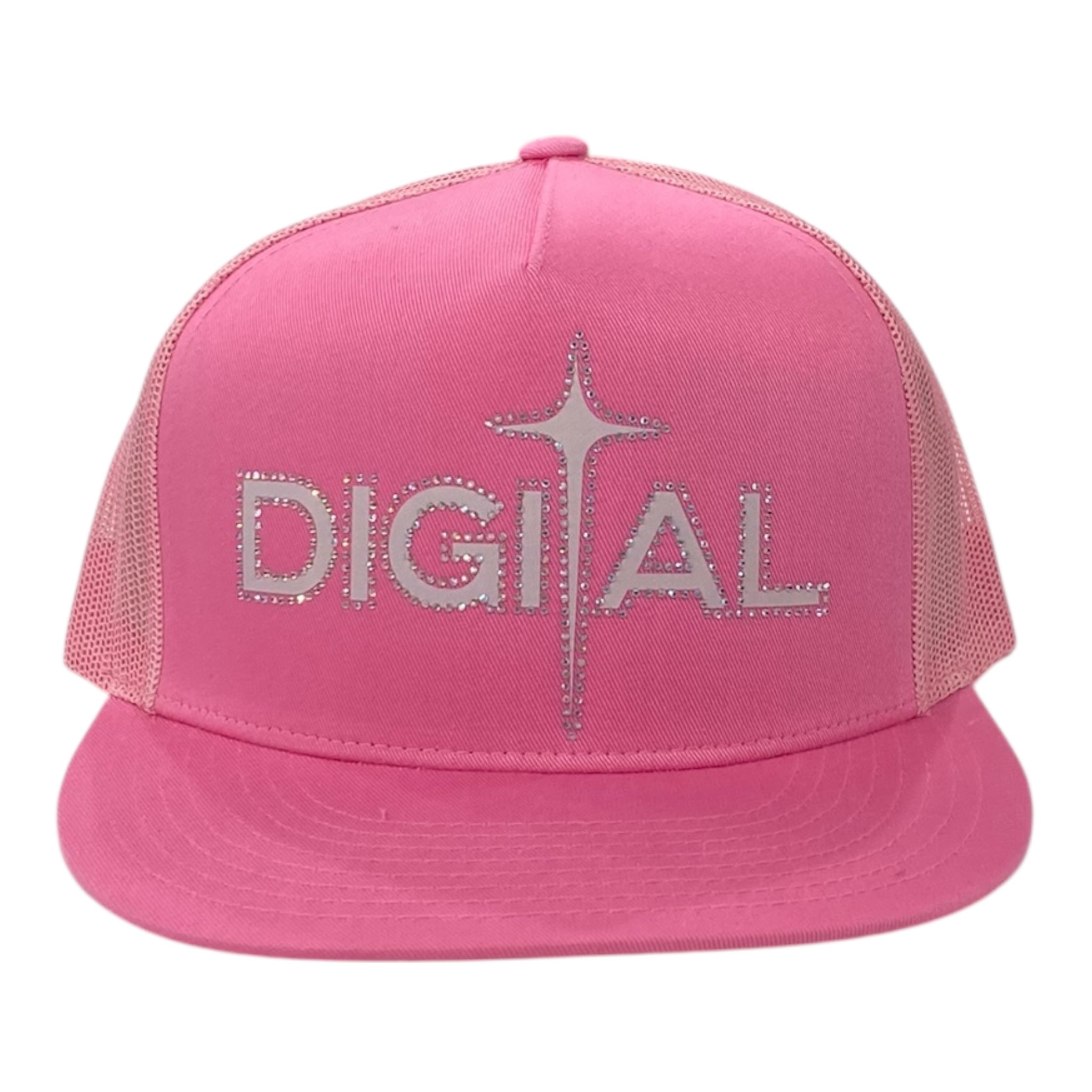 Digital "Signature" Rhinestone Hat