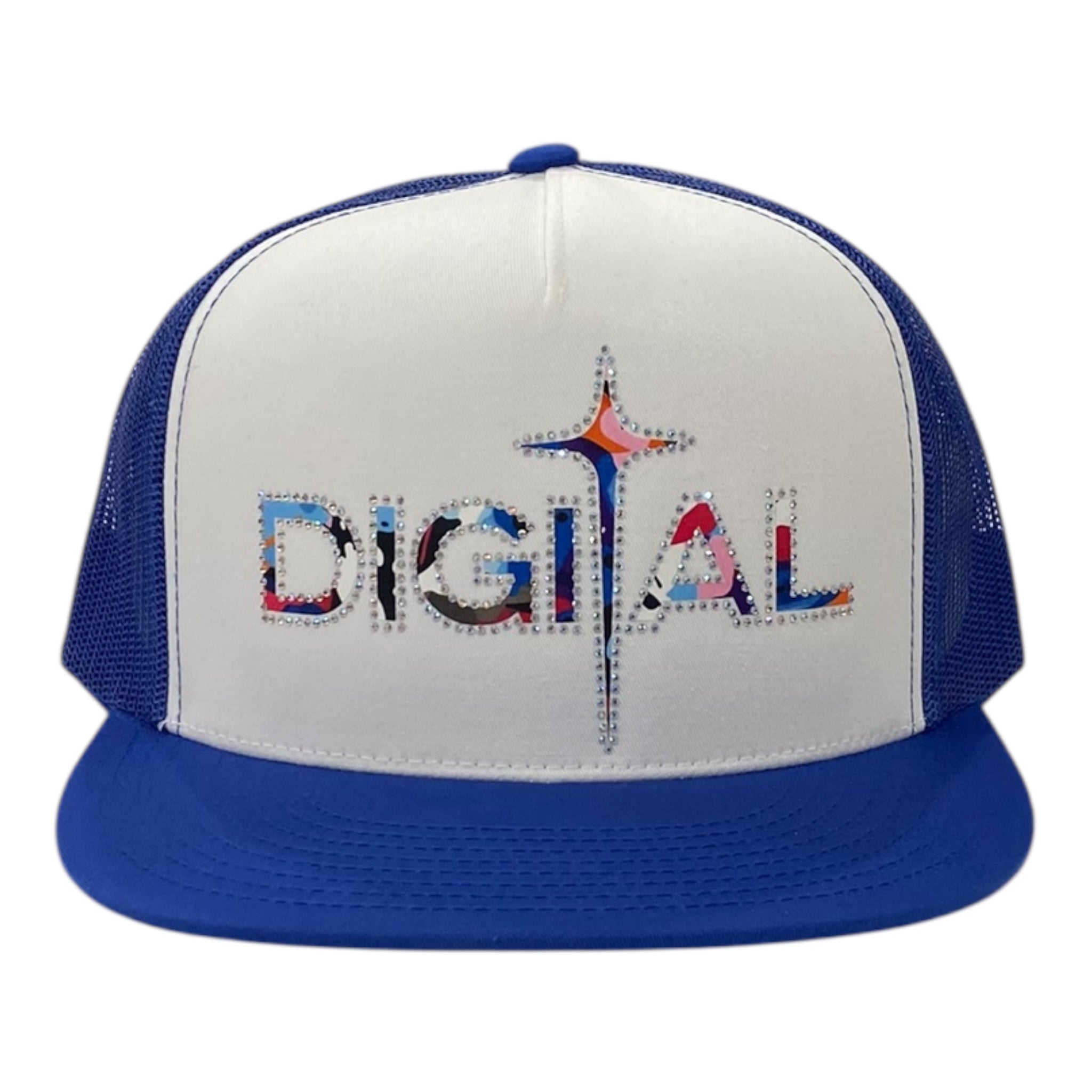 Digital "Signature" Rhinestone Hat