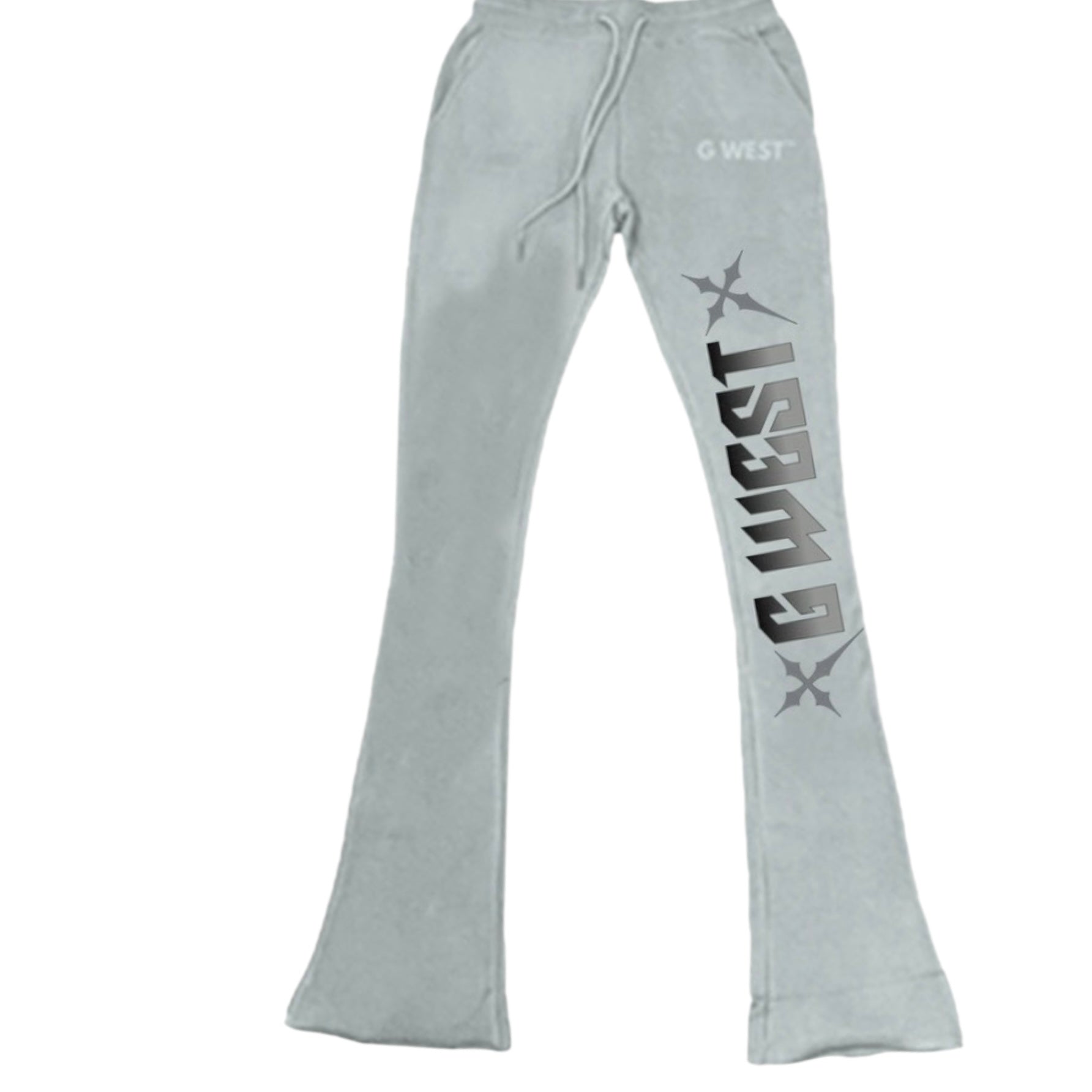 G-West "Blessing" Stacked Flared Sweatpants