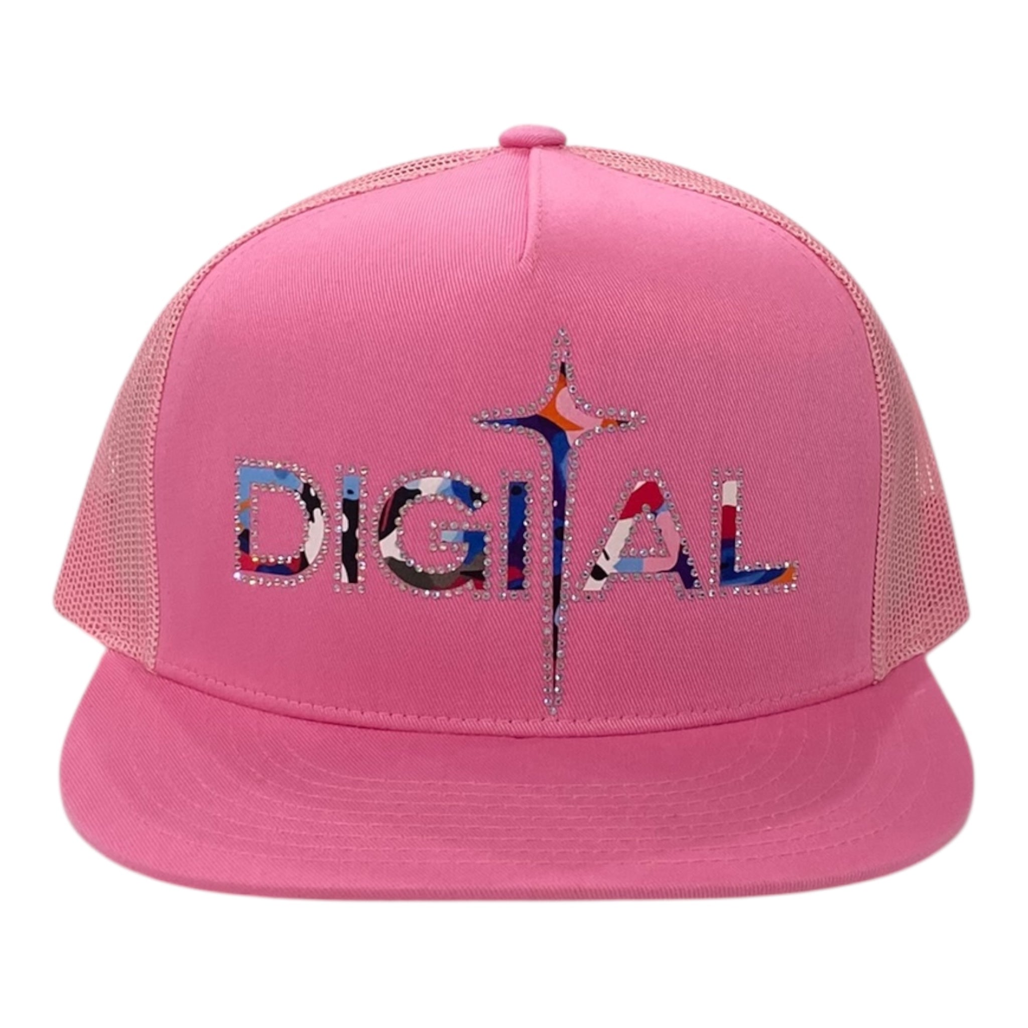 Digital "Signature" Rhinestone Hat
