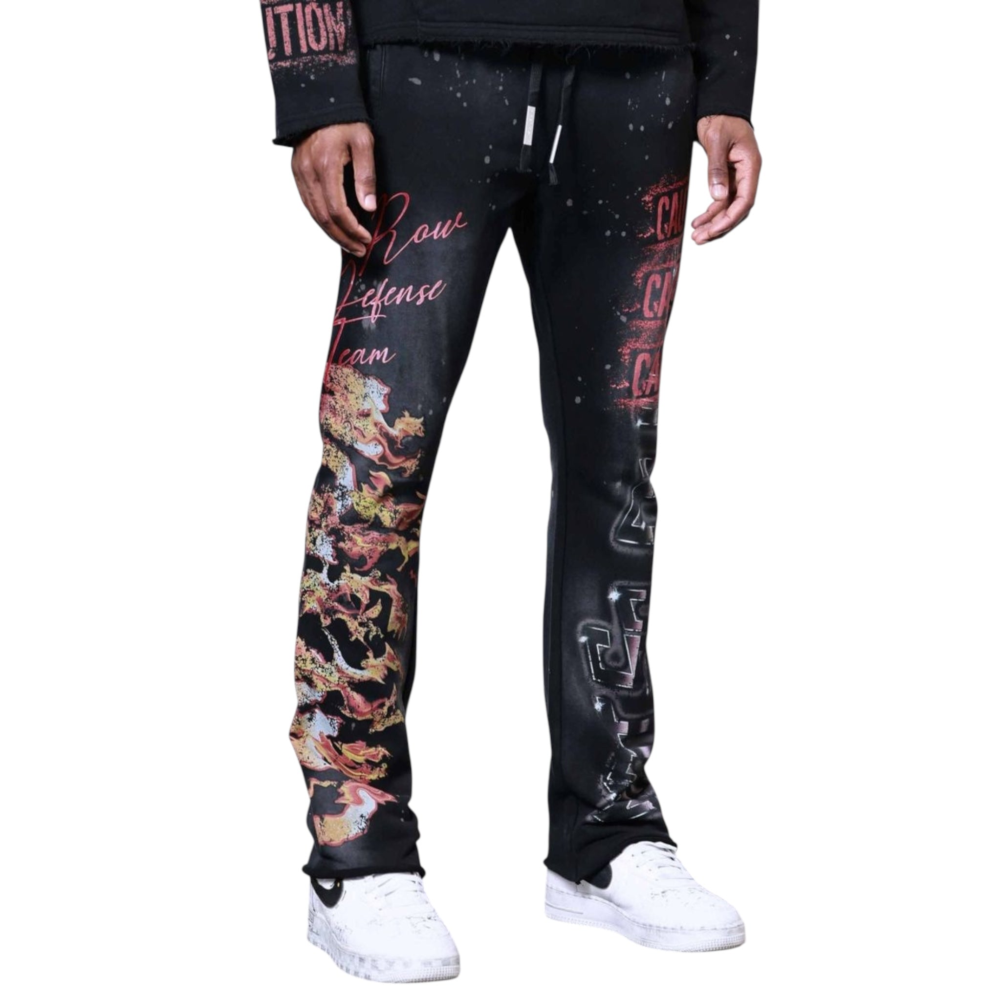 First Row "Ghost Rider Flames" Sweatpants