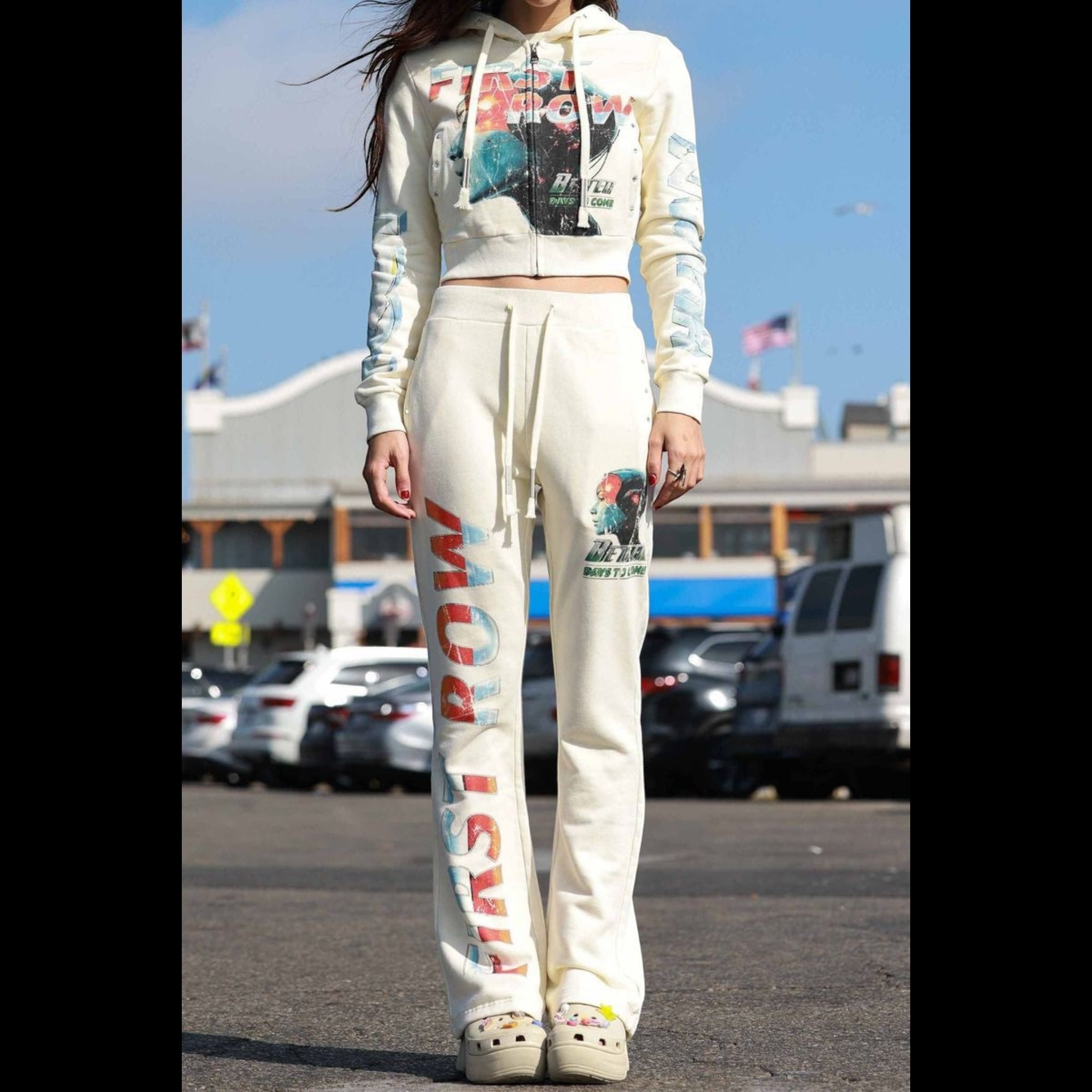First Row "New Born" Women’s Zip-up Hoodie