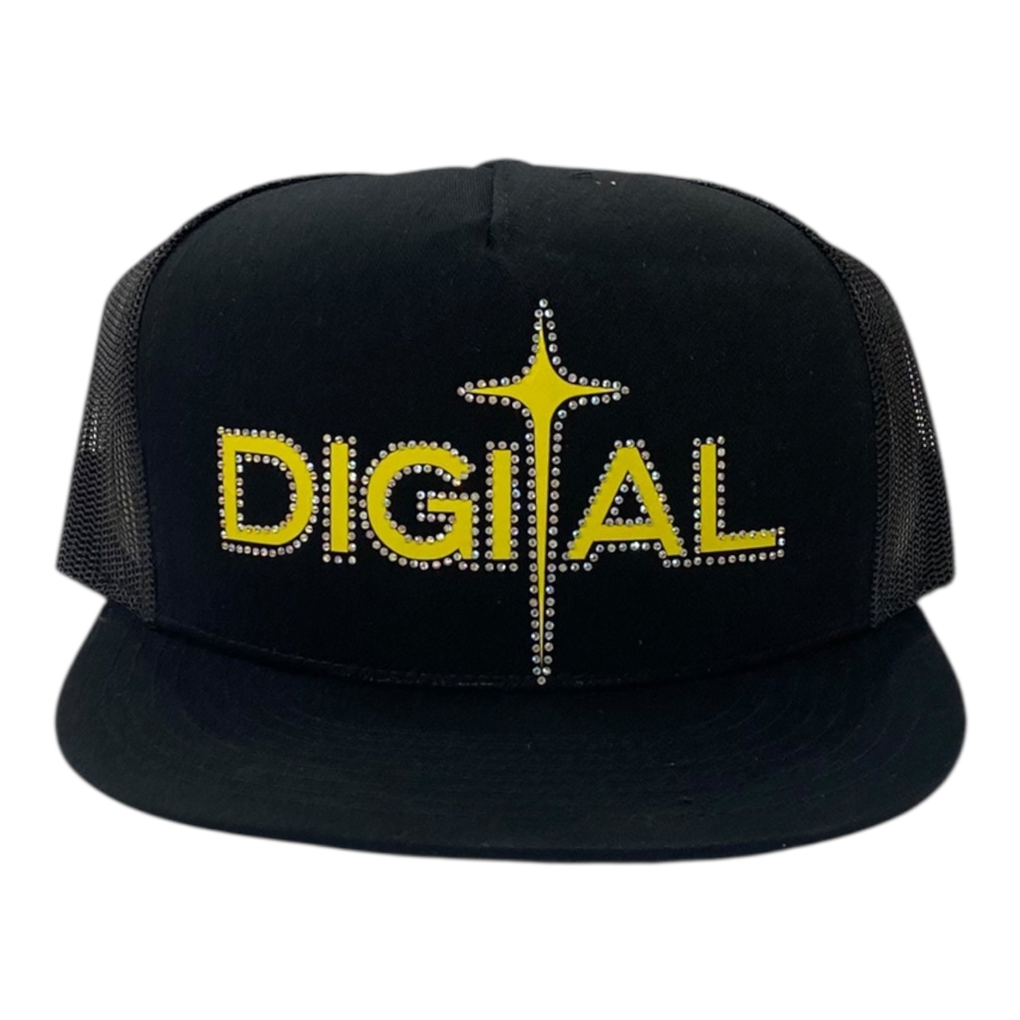 Digital "Signature" Rhinestone Hat