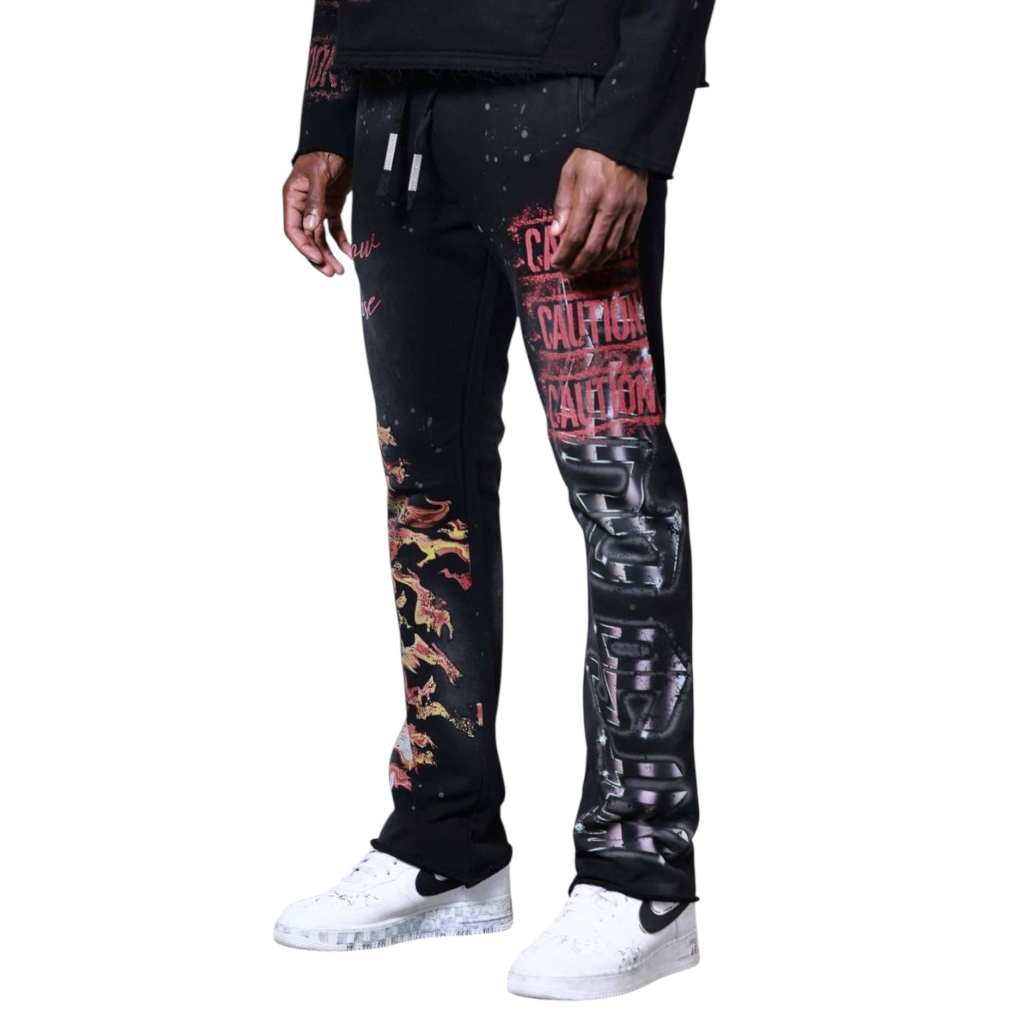 First Row "Ghost Rider Flames" Sweatpants