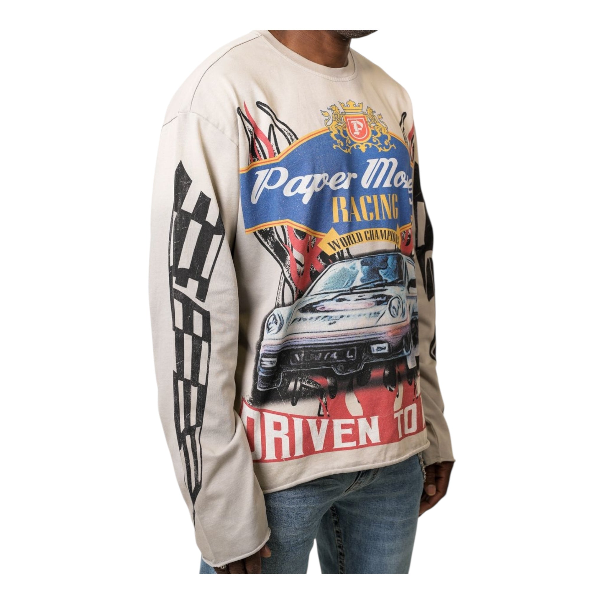 Paper Money "Driven to Win" Long Sleeve T-Shirt