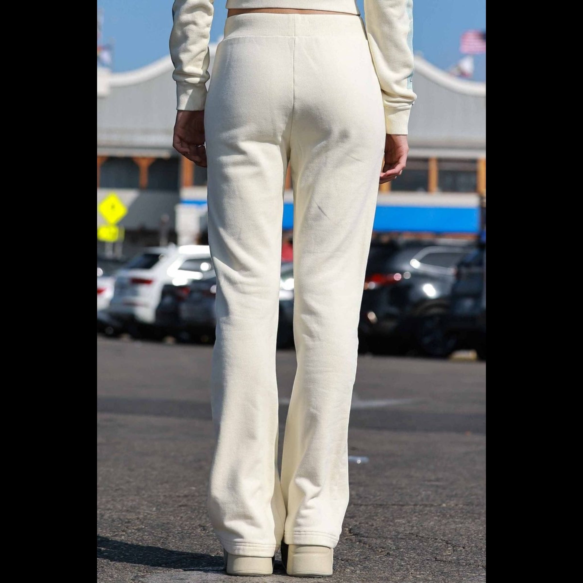 First Row "New Born" Women’s Flare Sweatpants