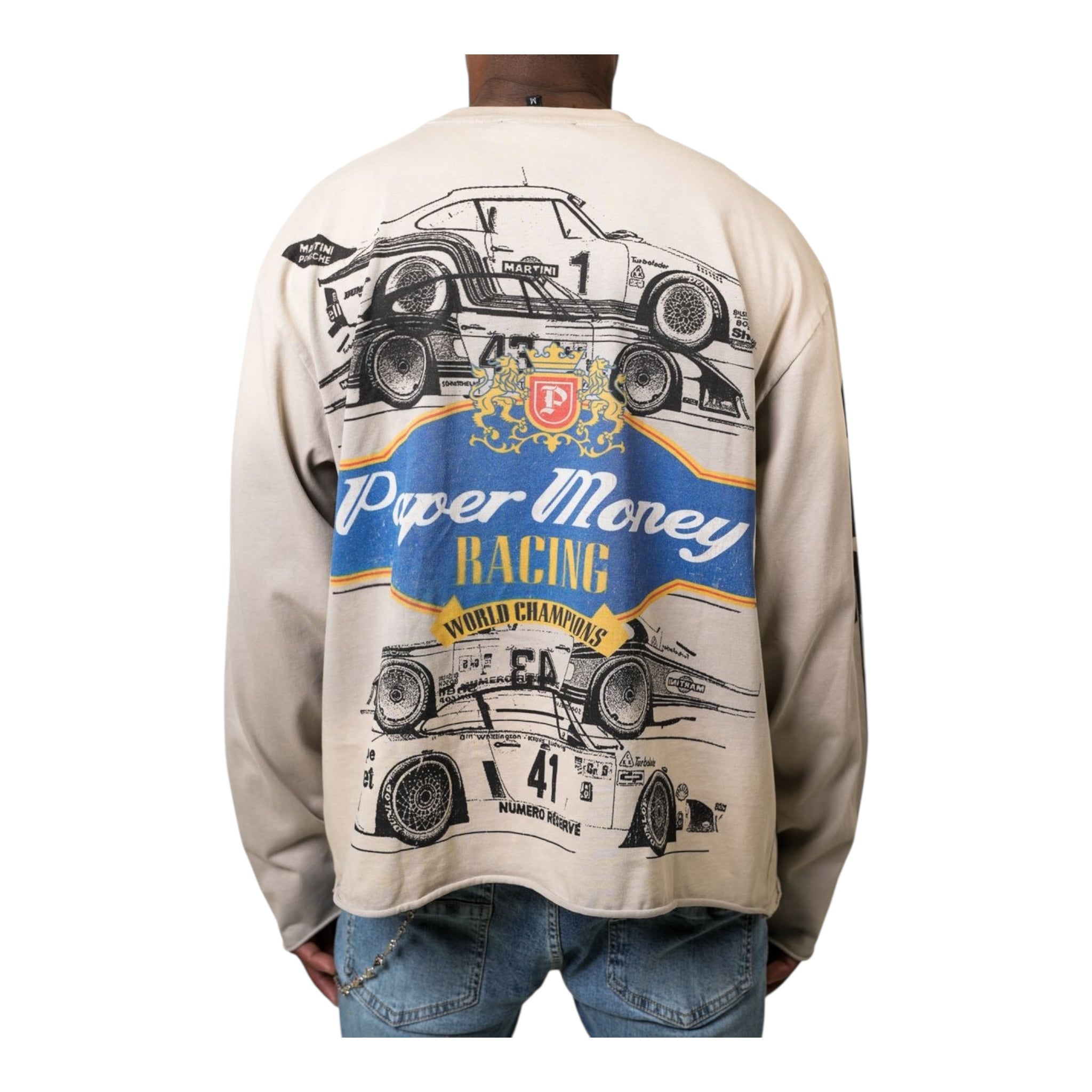 Paper Money "Driven to Win" Long Sleeve T-Shirt