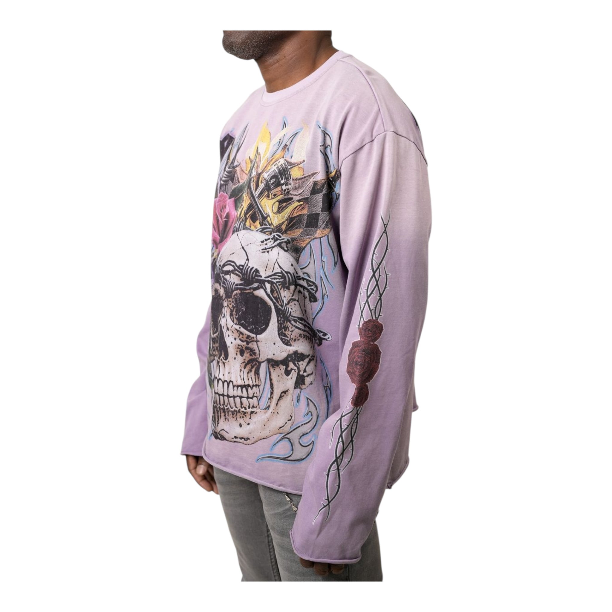 Paper Money "Death Race" Long Sleeve T-Shirt