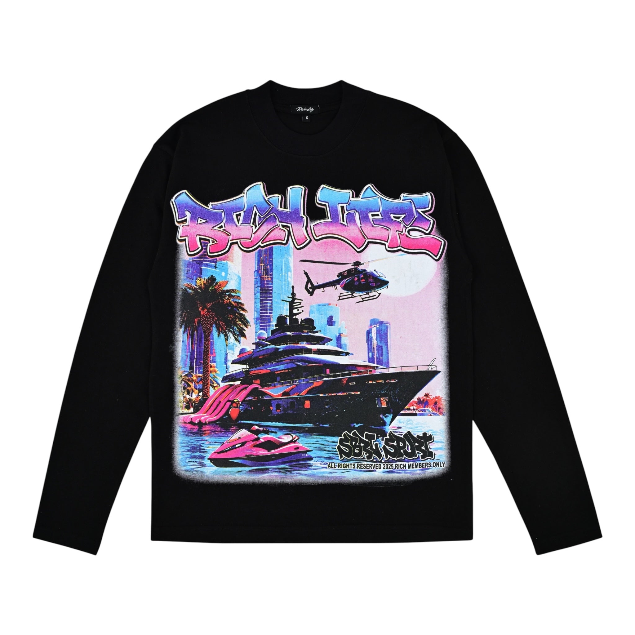 Rich Life "Yacht Party" Long Sleeve
