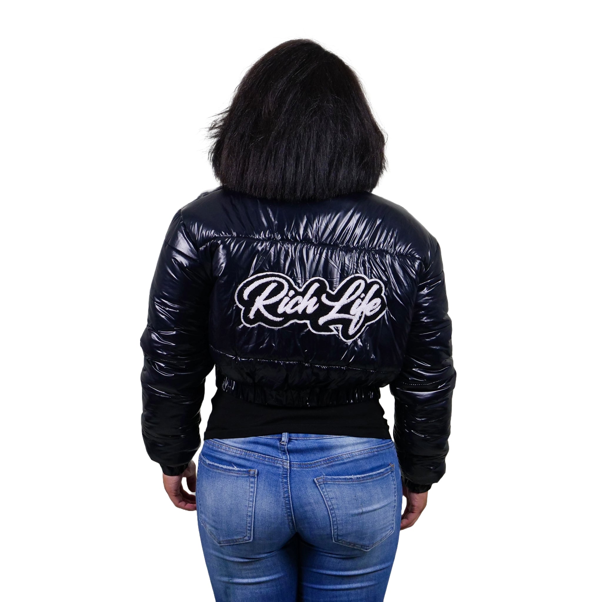 Rich Life “Cropped” Puffer