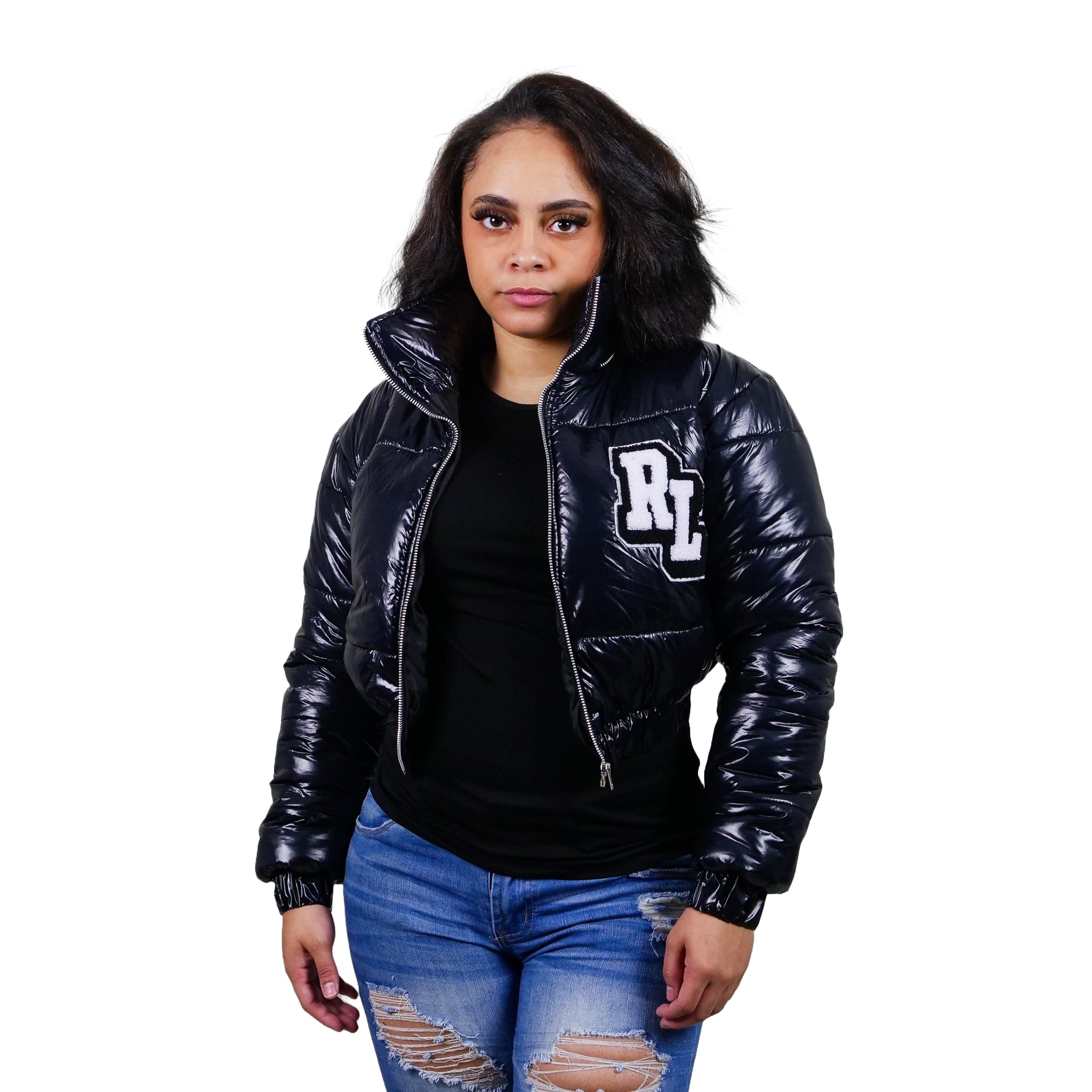 Rich Life “Cropped” Puffer