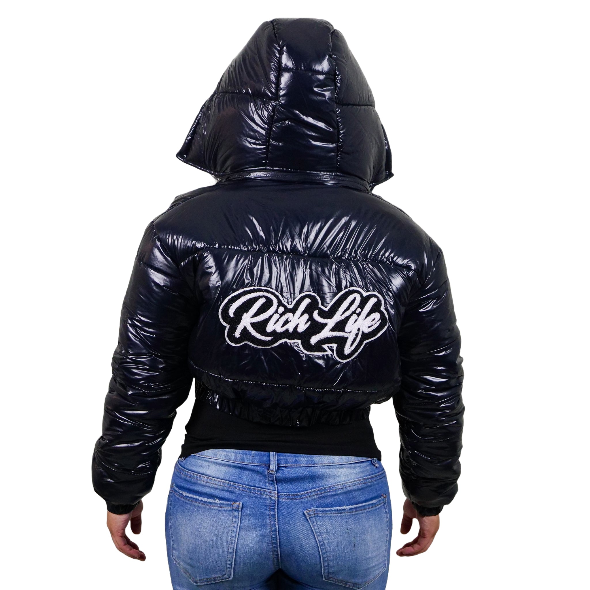 Rich Life “Cropped” Puffer