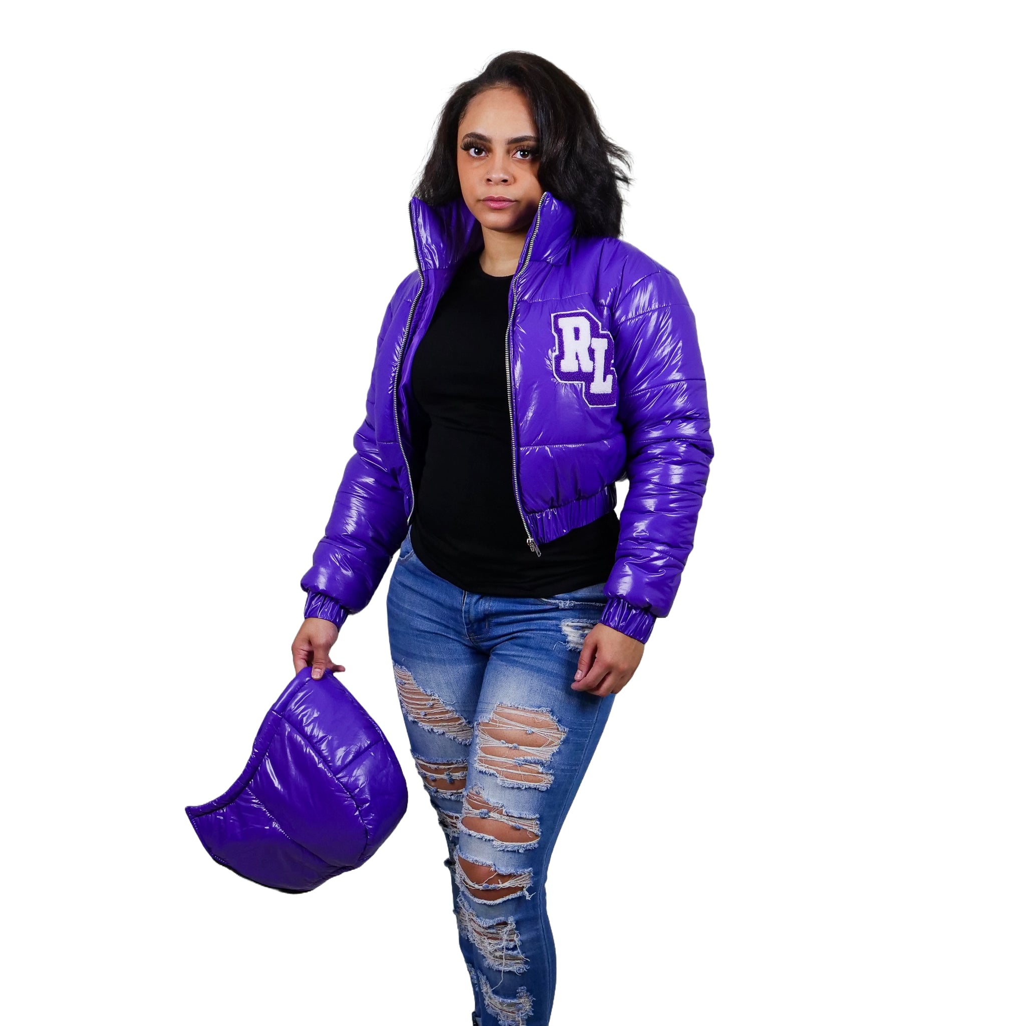 Rich Life “Cropped” Puffer