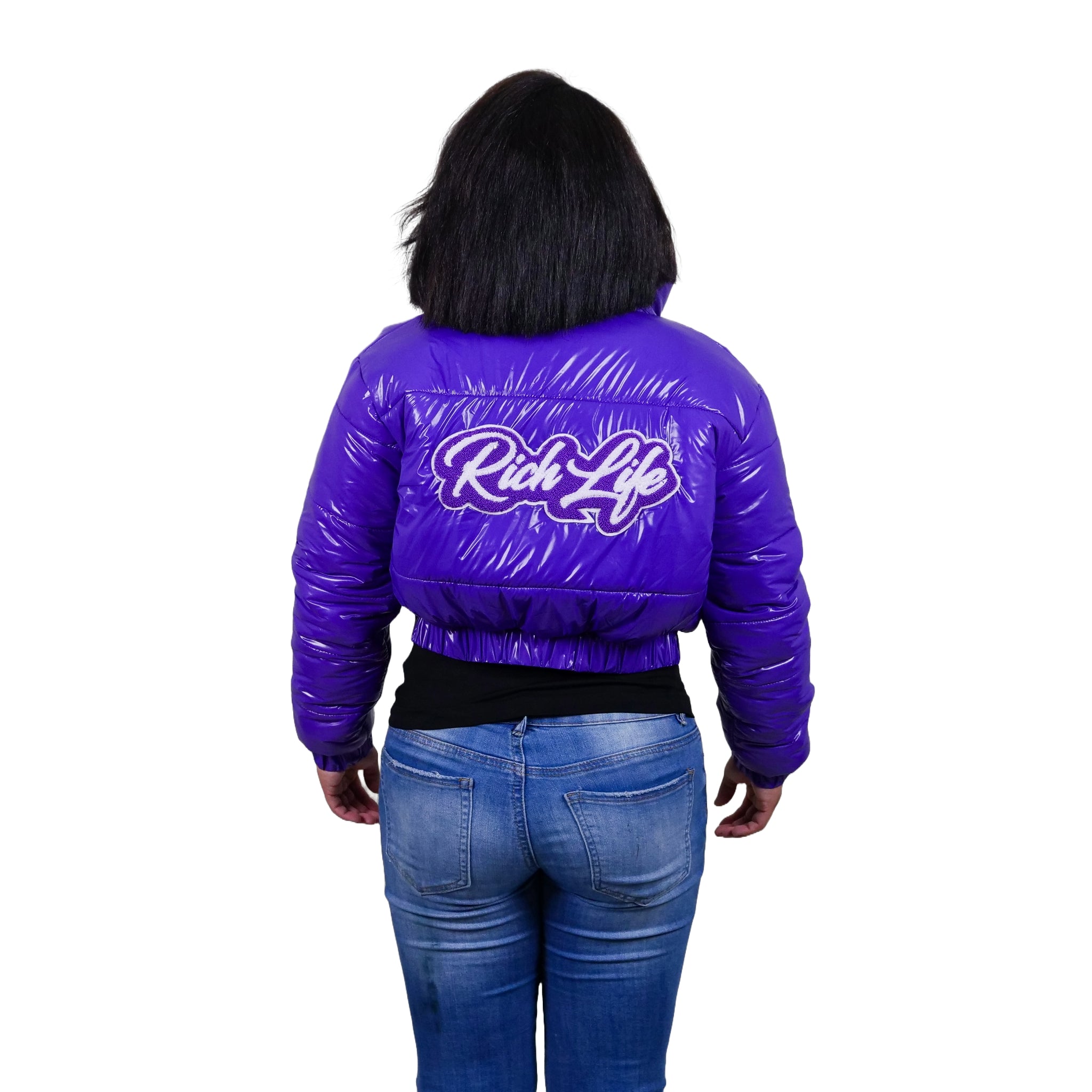 Rich Life “Cropped” Puffer