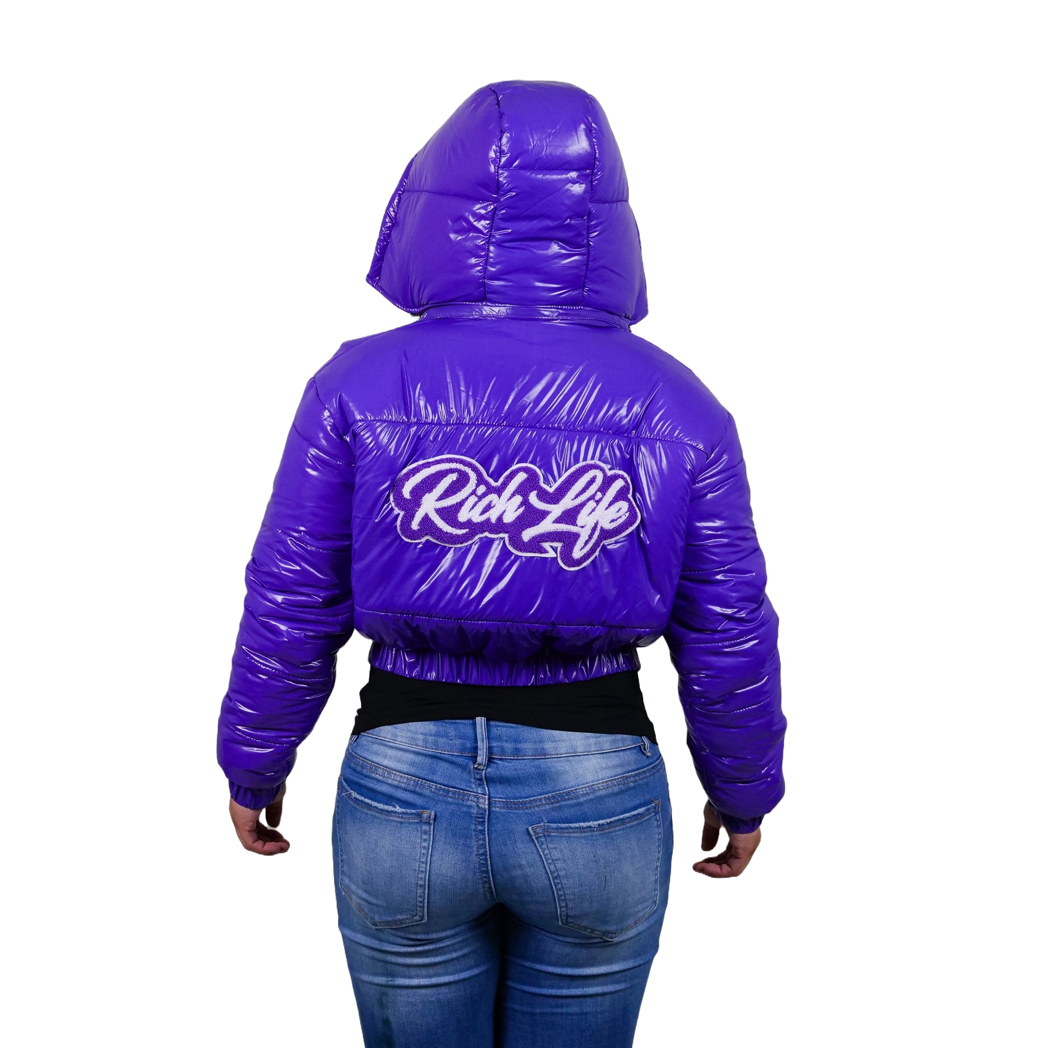Rich Life “Cropped” Puffer