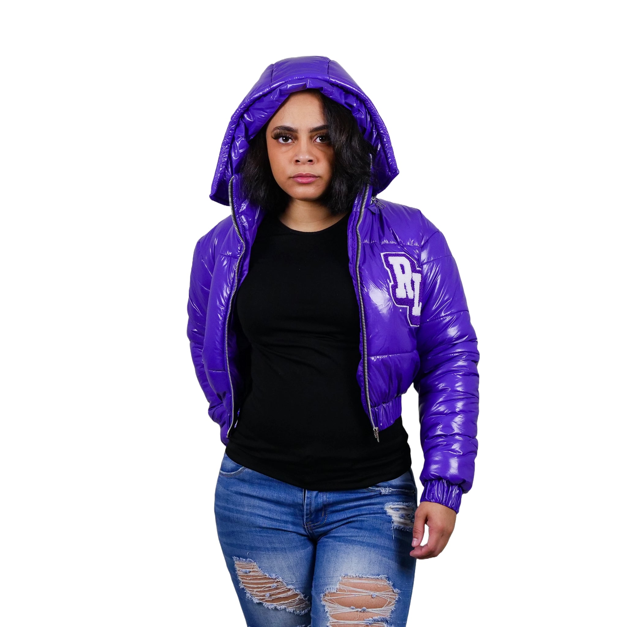 Rich Life “Cropped” Puffer
