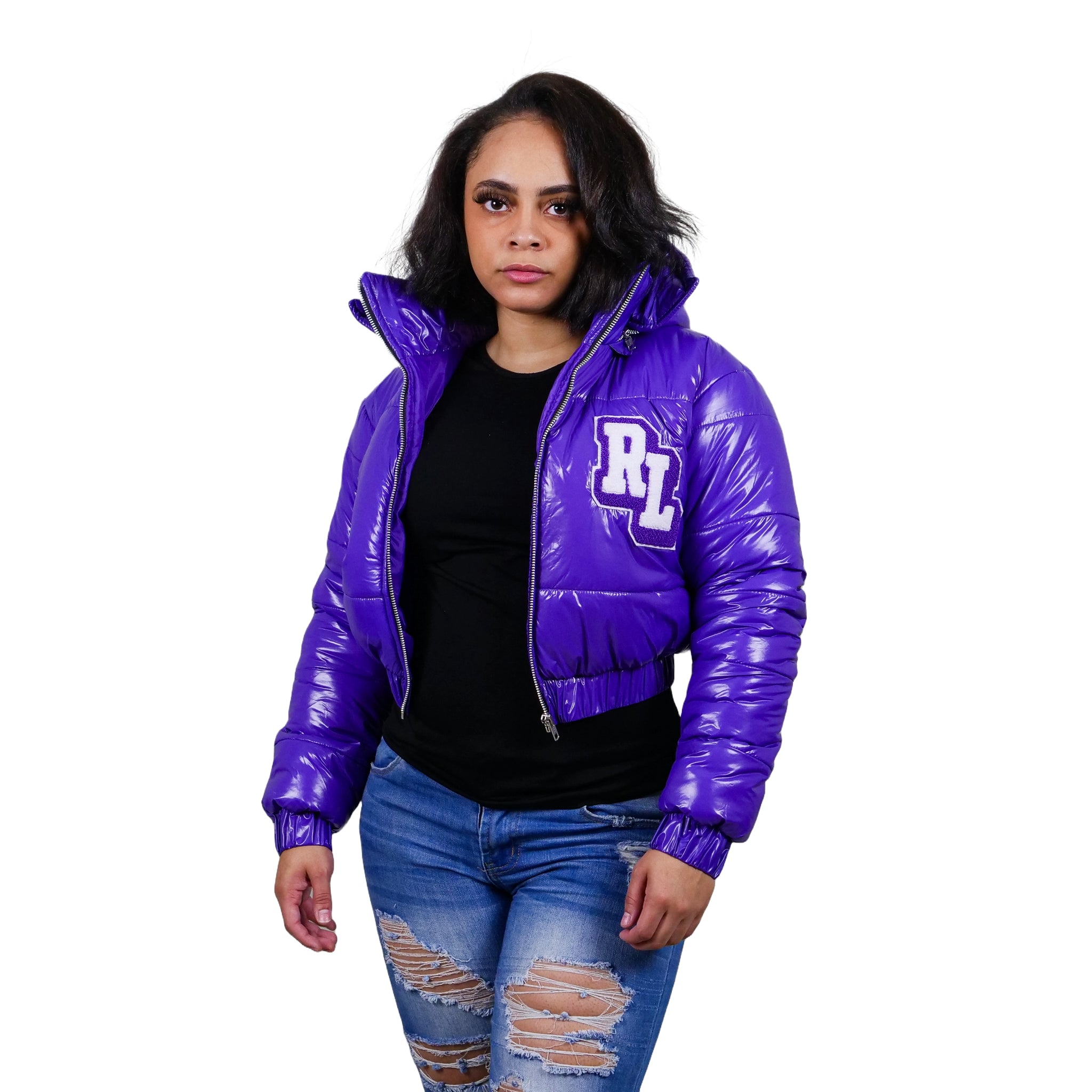 Rich Life “Cropped” Puffer