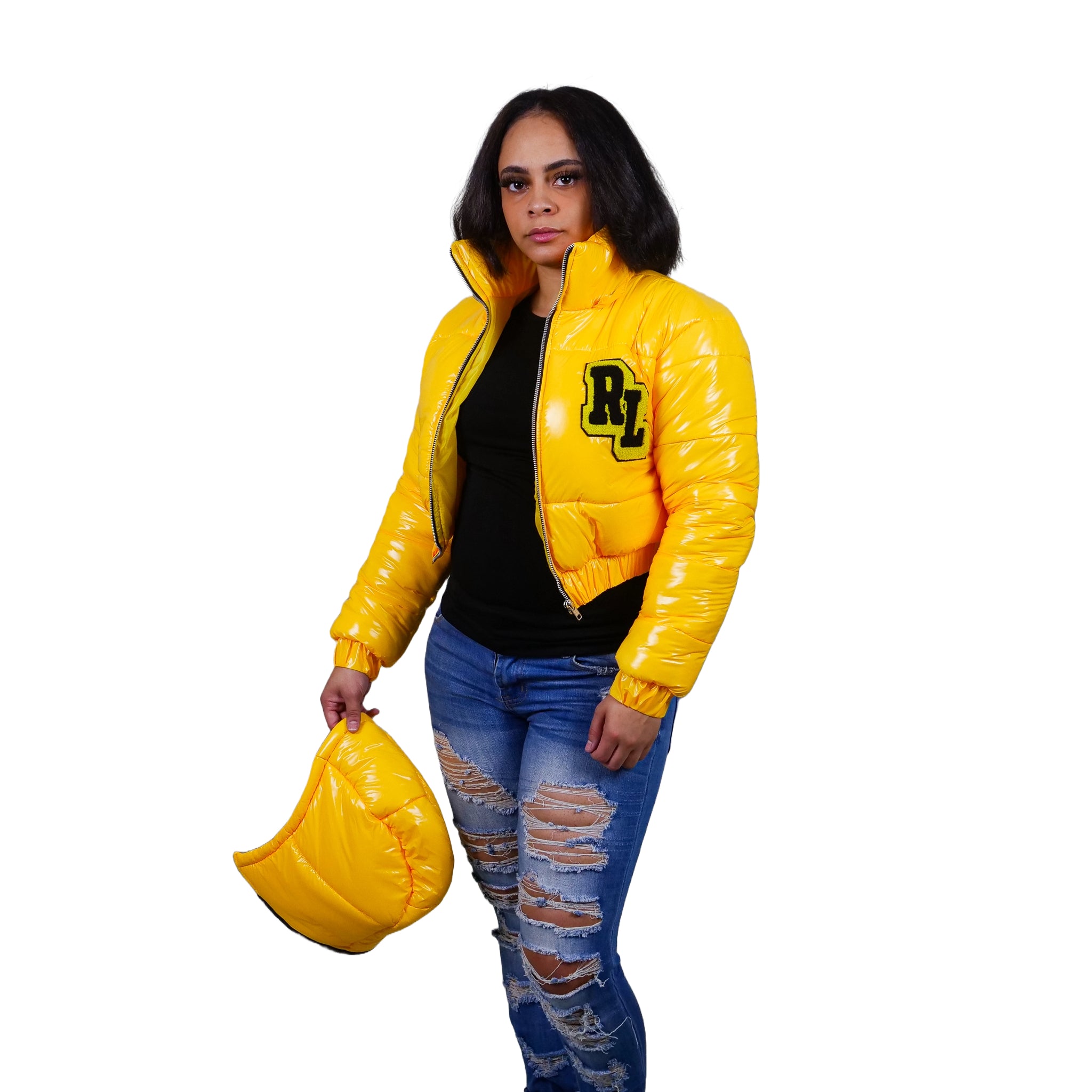 Rich Life “Cropped” Puffer