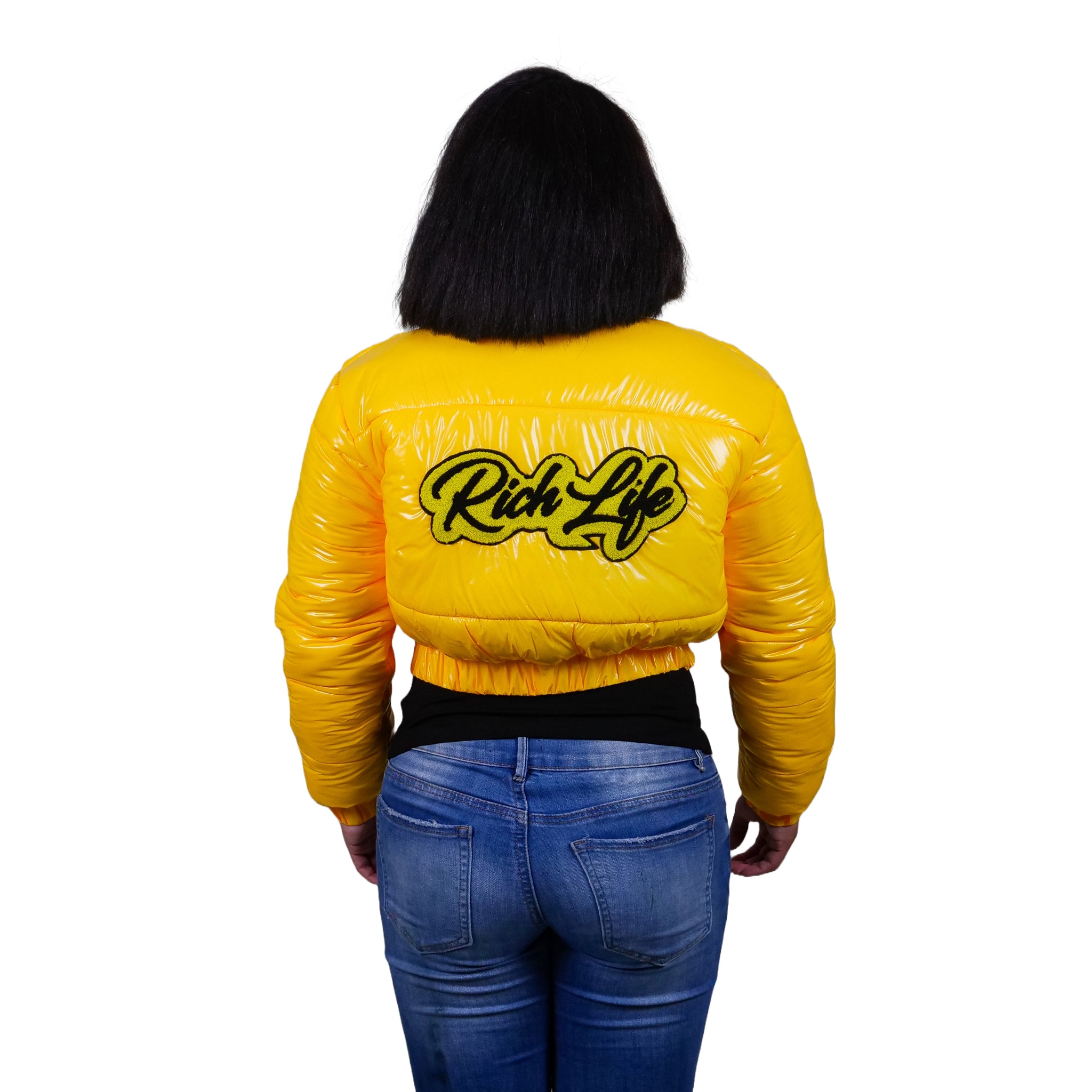 Rich Life “Cropped” Puffer