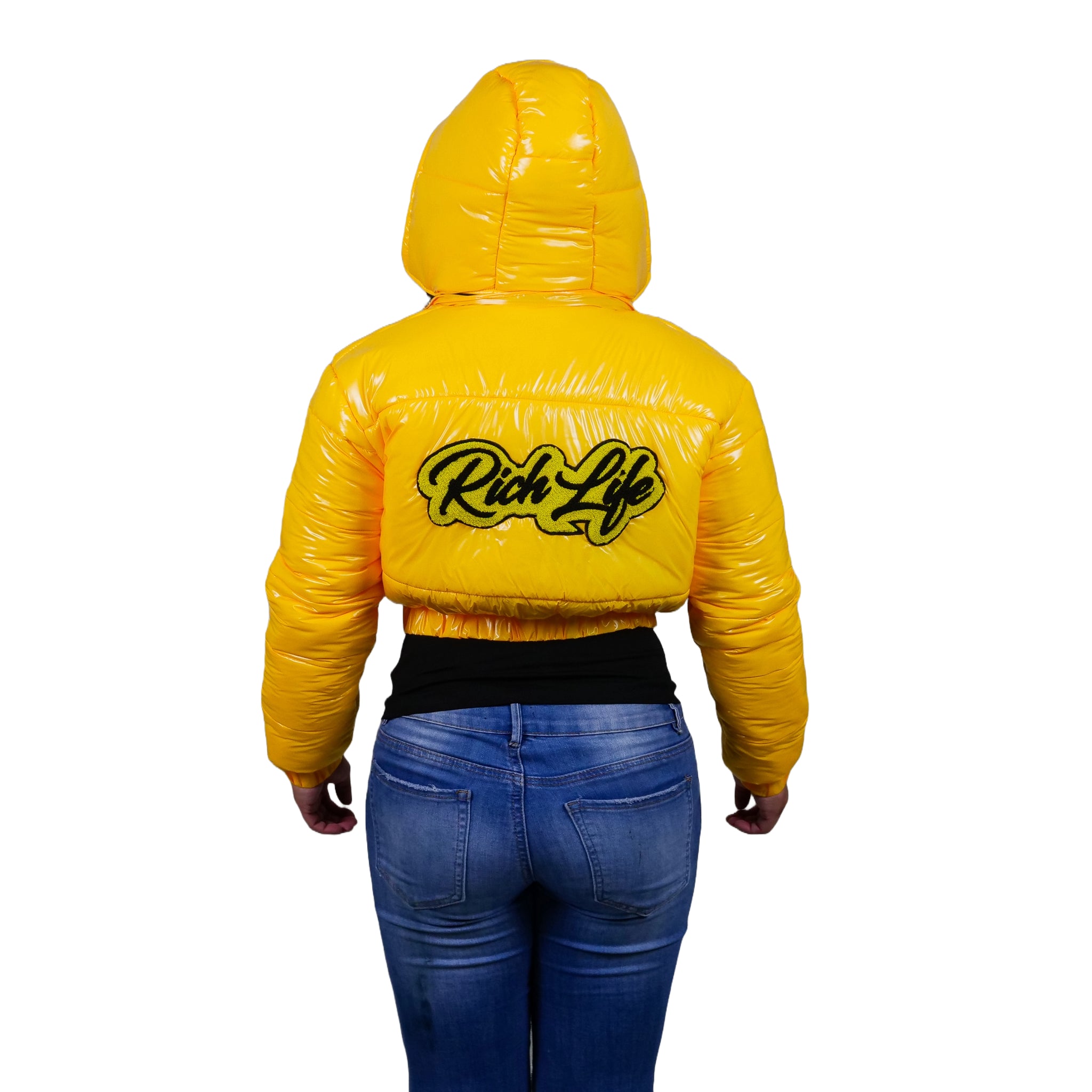Rich Life “Cropped” Puffer