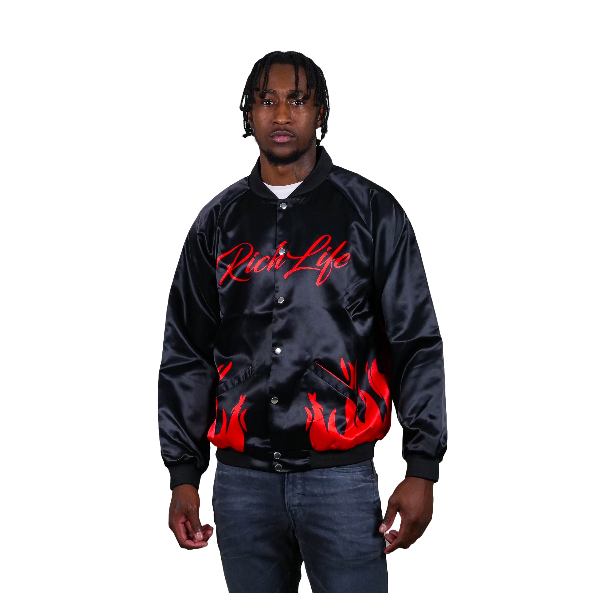 Rich Life "Flames" Jacket