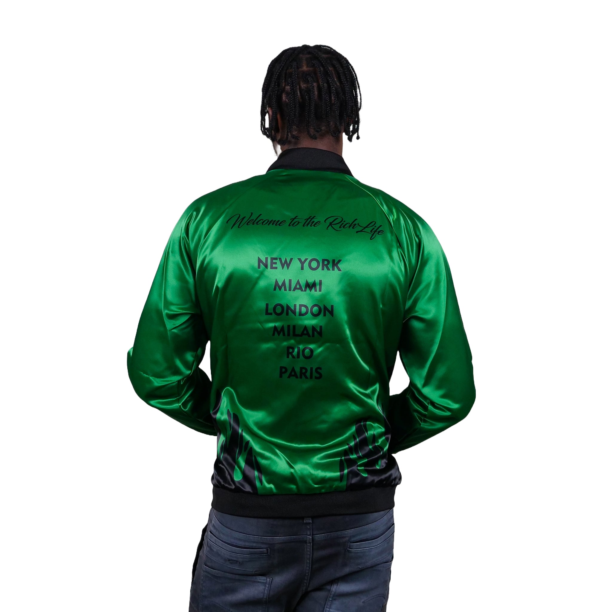 Rich Life "Flames" Jacket