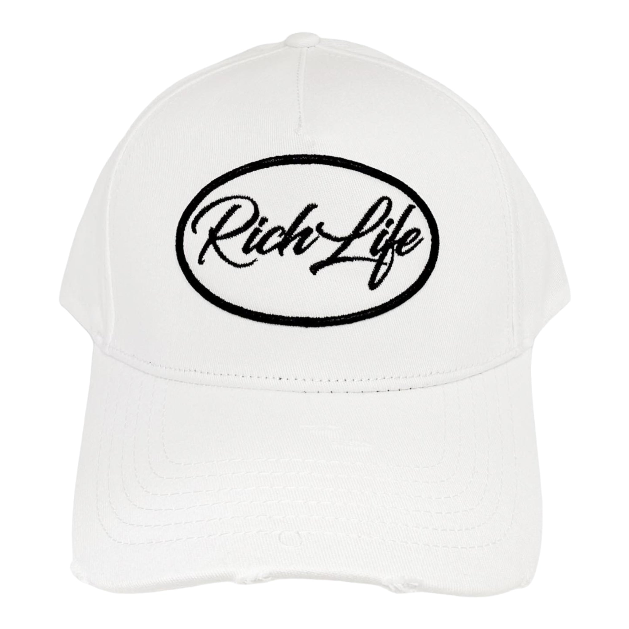 Rich Life “Distressed SnapBack” Hat