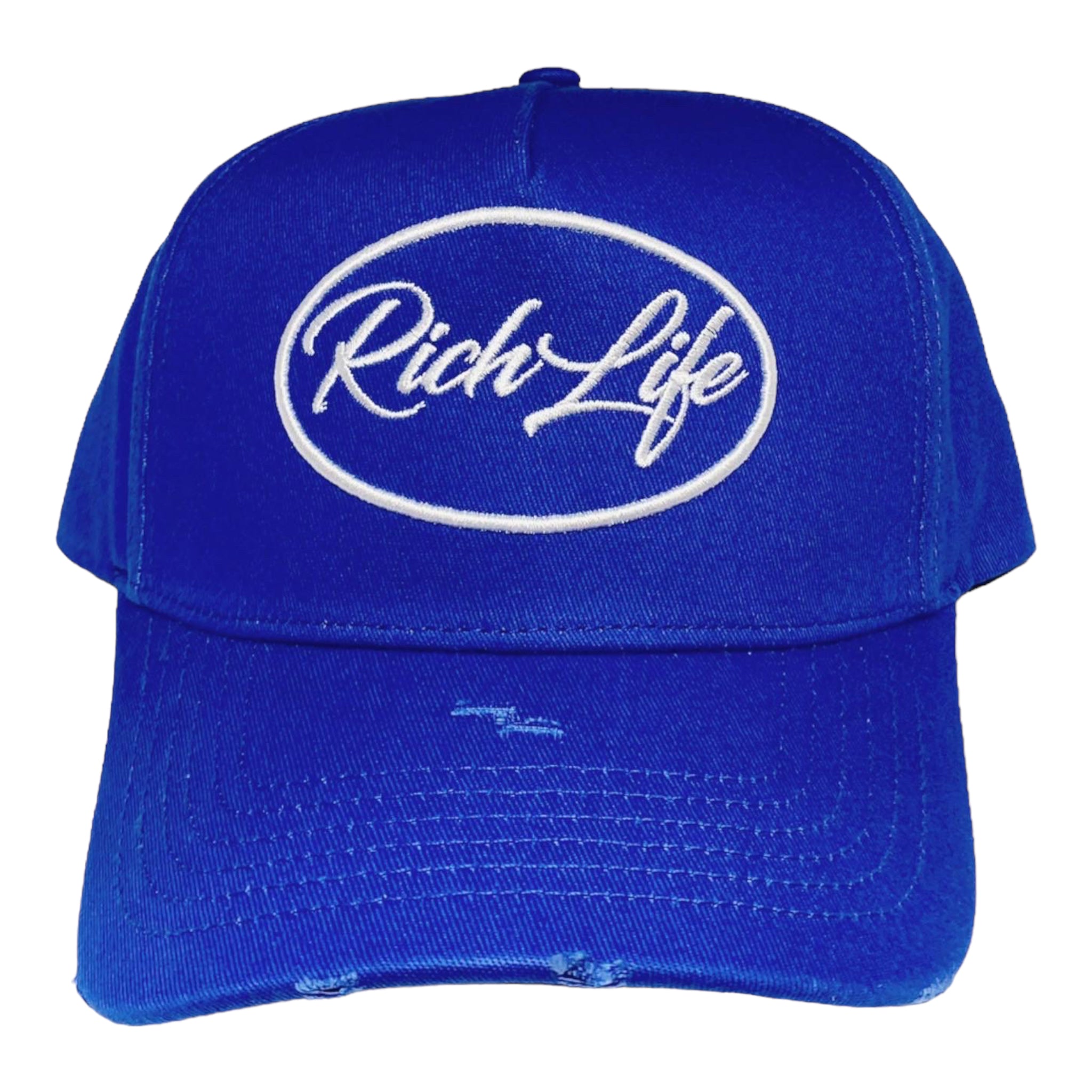 Rich Life “Distressed SnapBack” Hat