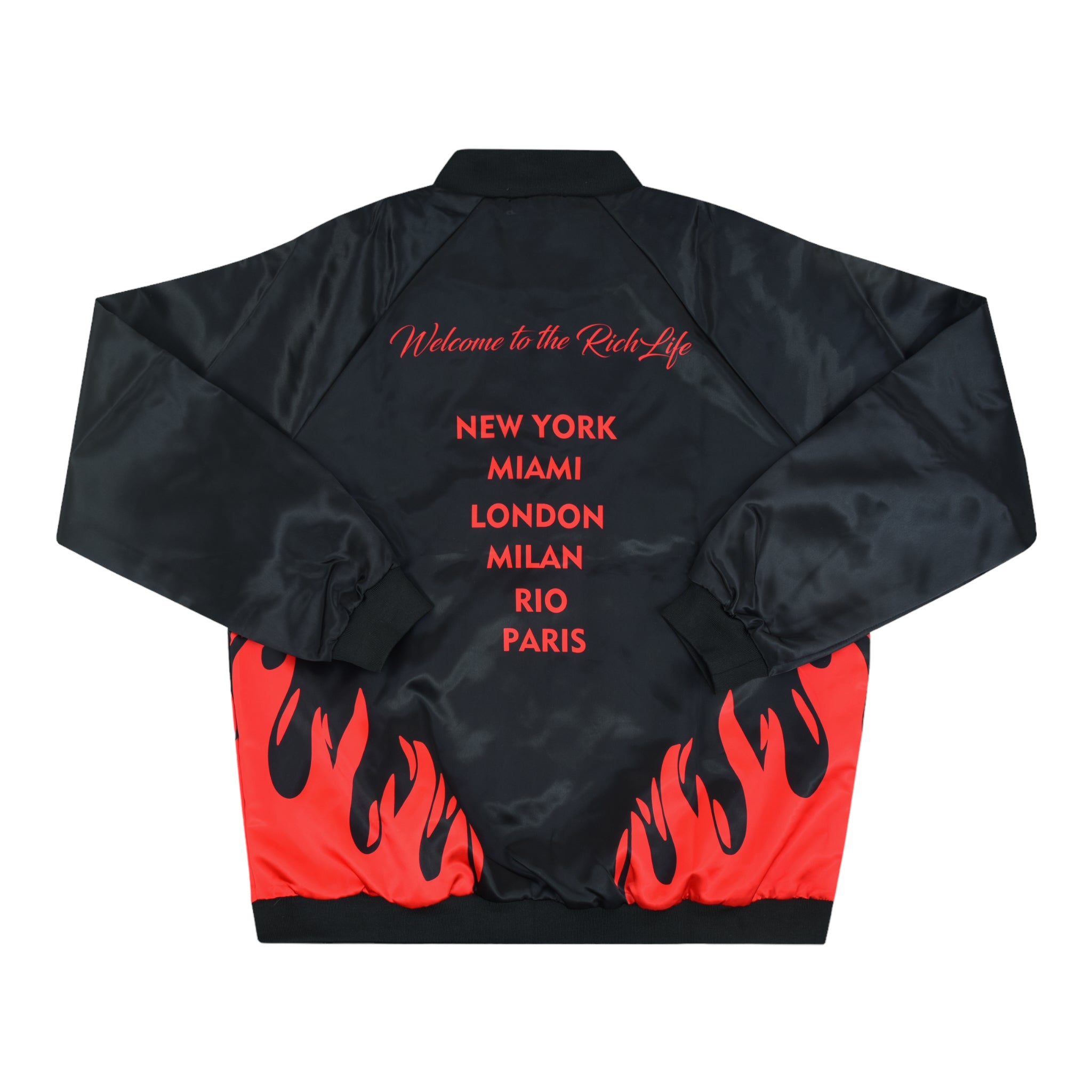 Rich Life "Flames" Jacket
