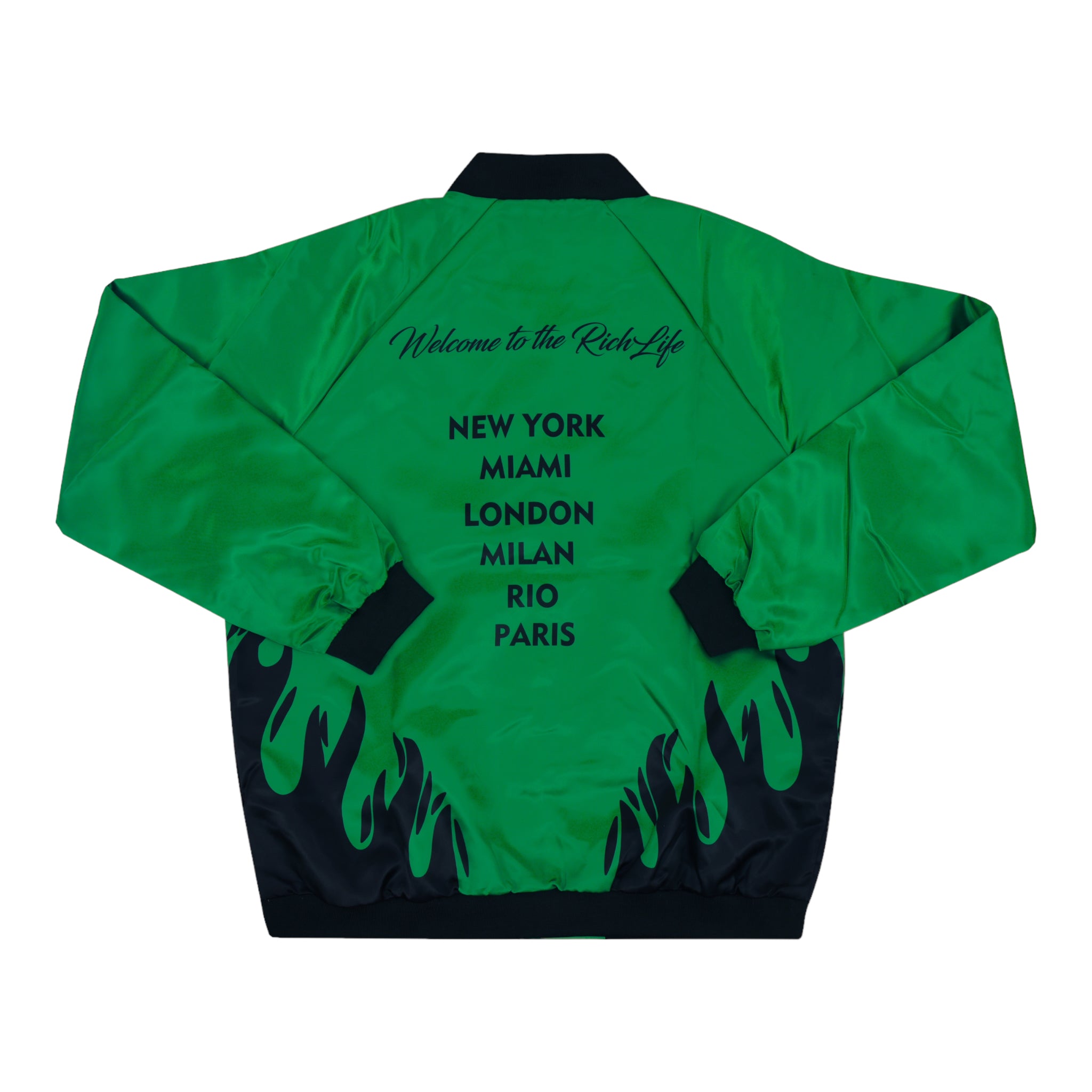 Rich Life "Flames" Jacket