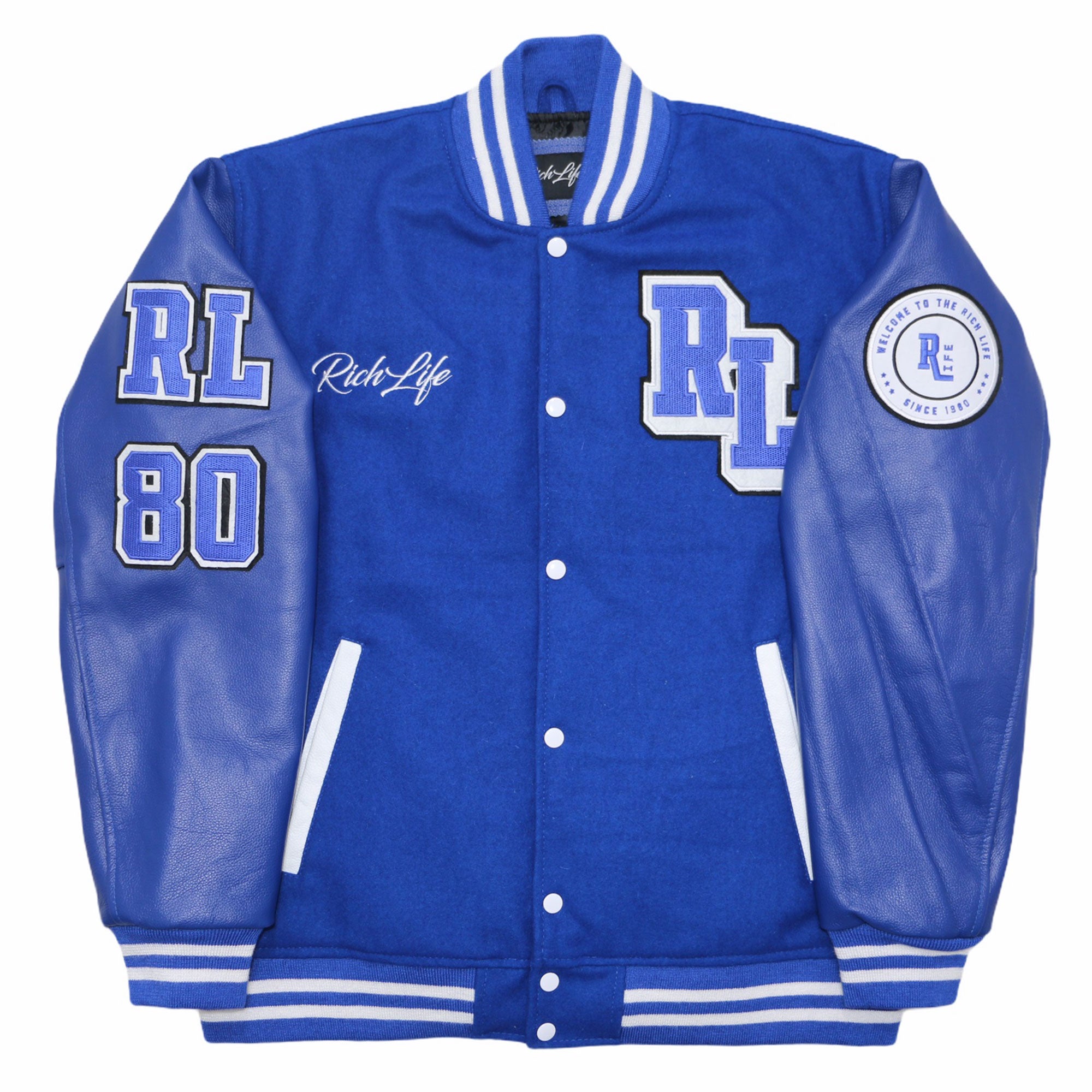 Rich Life Varsity Jacket
