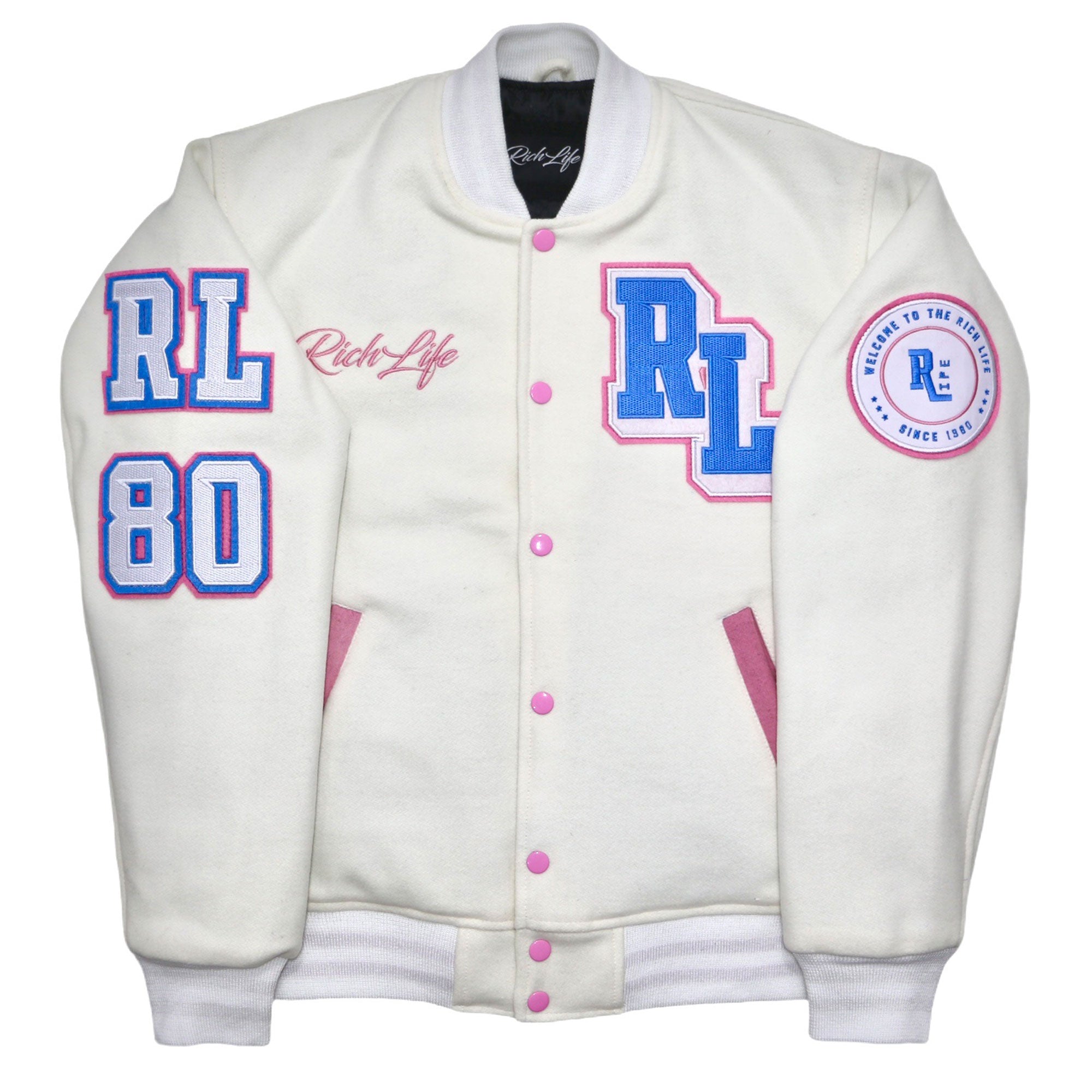 Rich Life Varsity Jacket