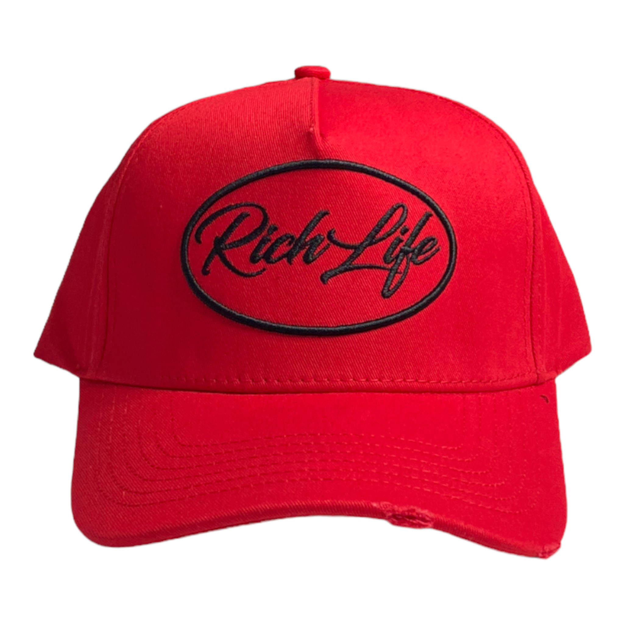 Rich Life “Distressed SnapBack” Hat