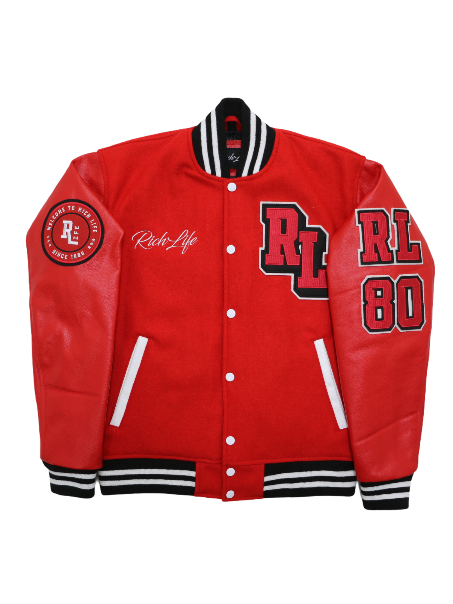 Rich Life Varsity Jacket