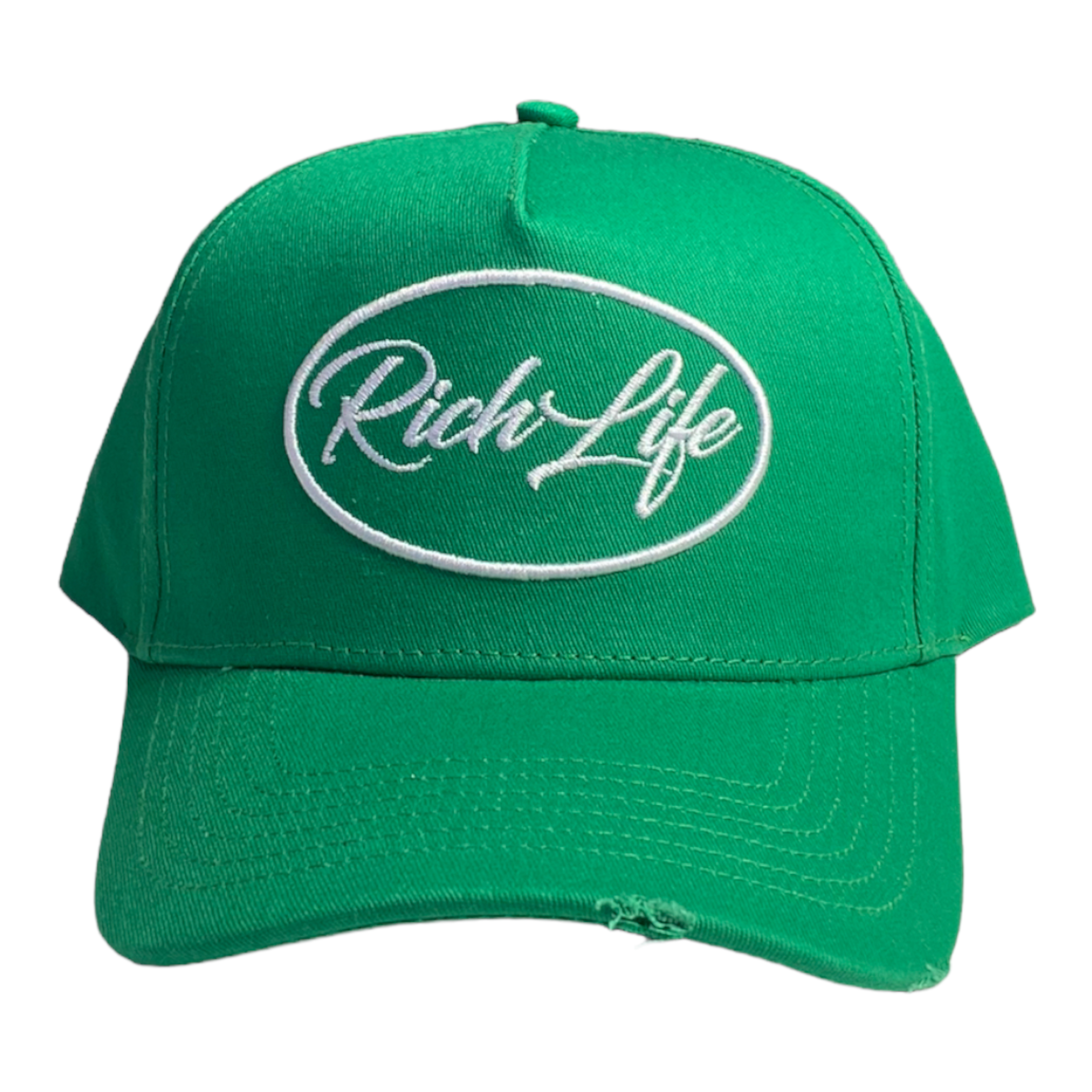Rich Life “Distressed SnapBack” Hat