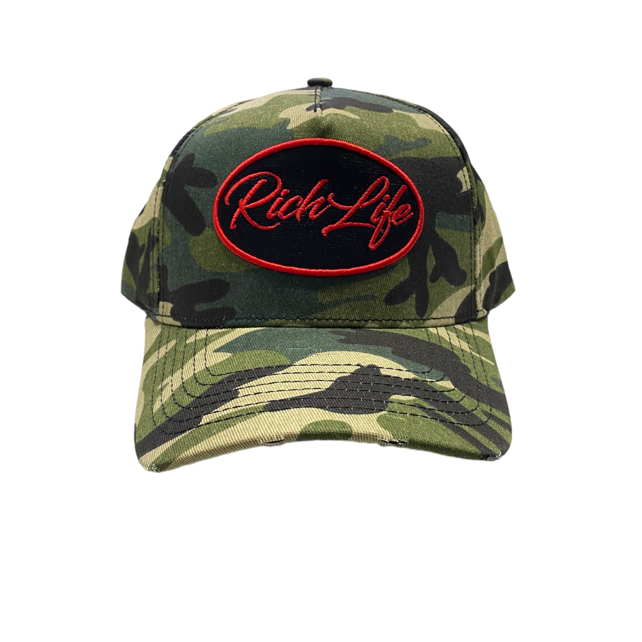 Rich Life “Distressed SnapBack” Hat