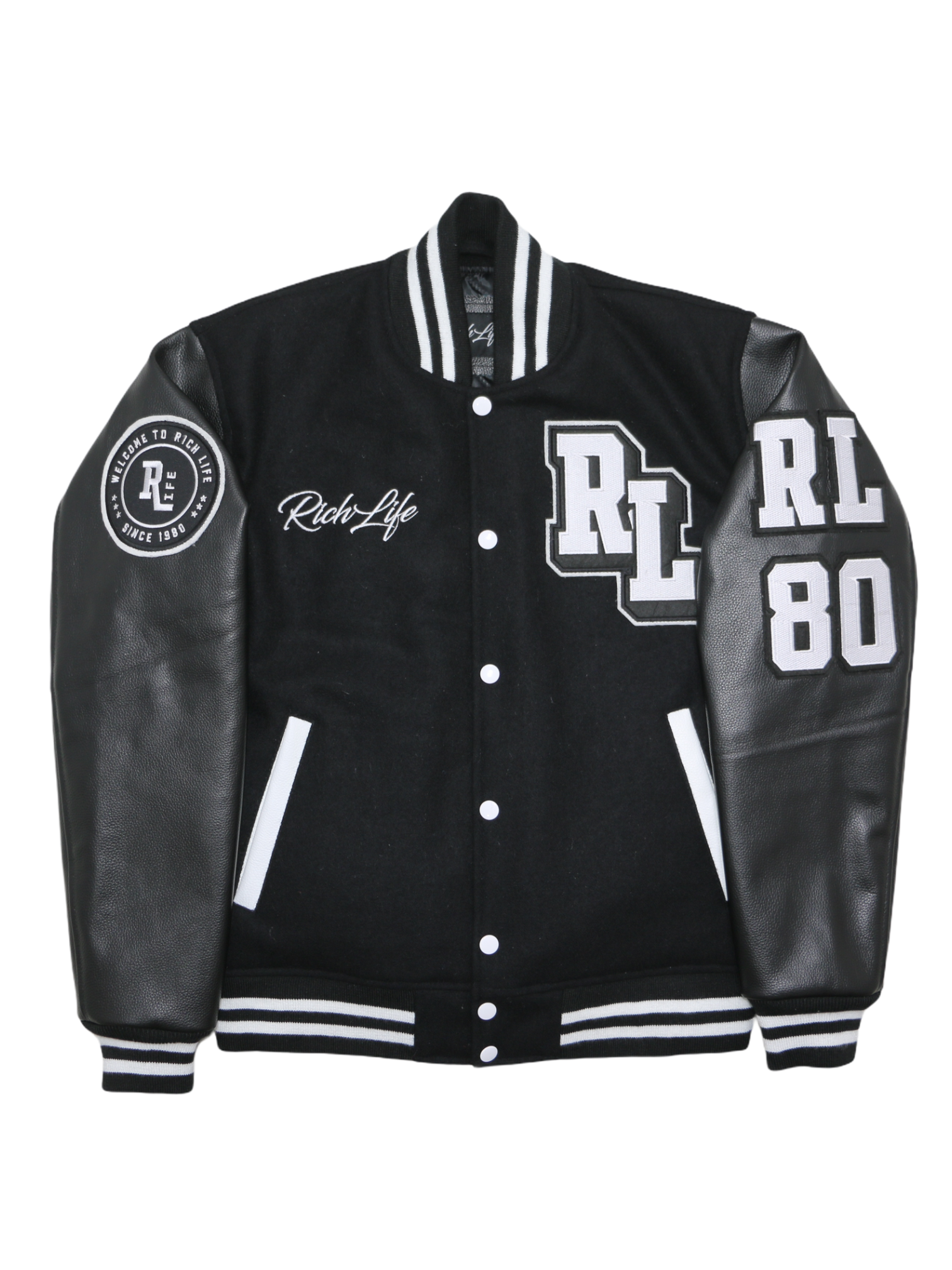 Rich Life Varsity Jacket